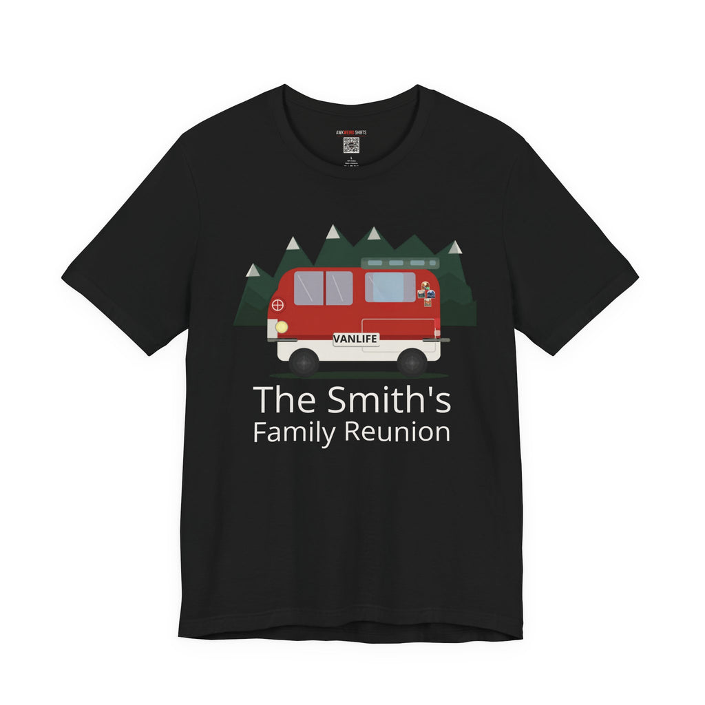 Our Van, Our Rules — Custom Family Camper Tee