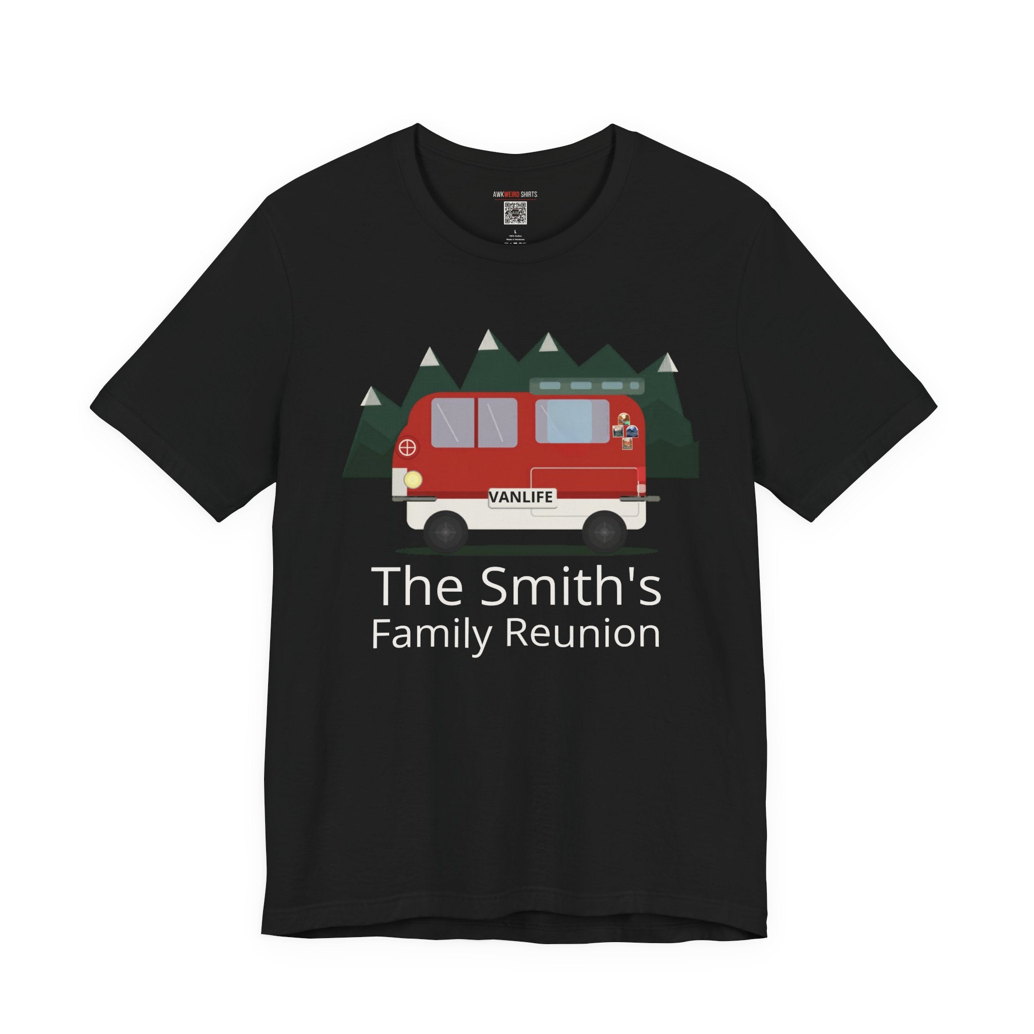 Our Van, Our Rules — Custom Family Camper Tee