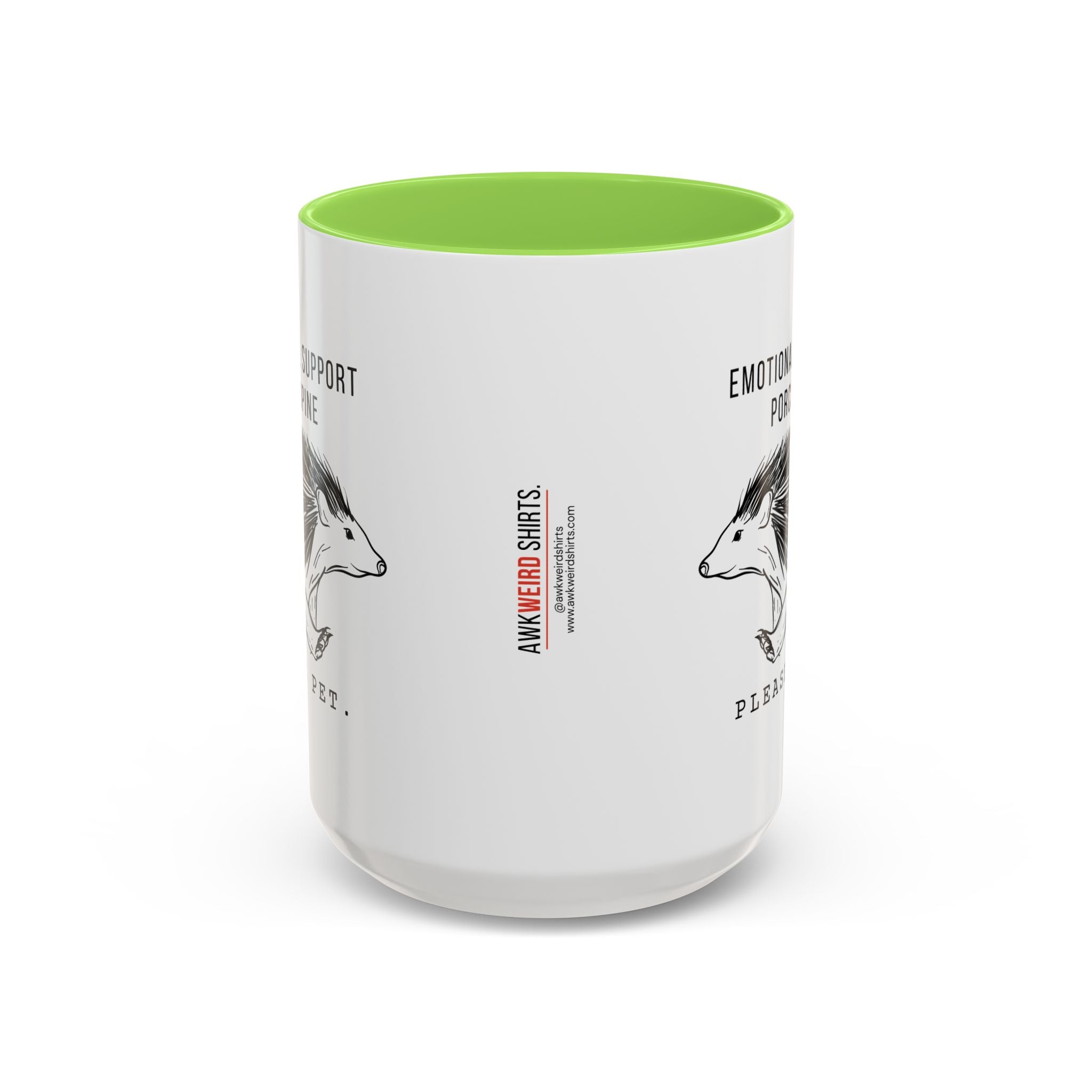 ESA Porcupine Mug — Emotional Support Animal Series