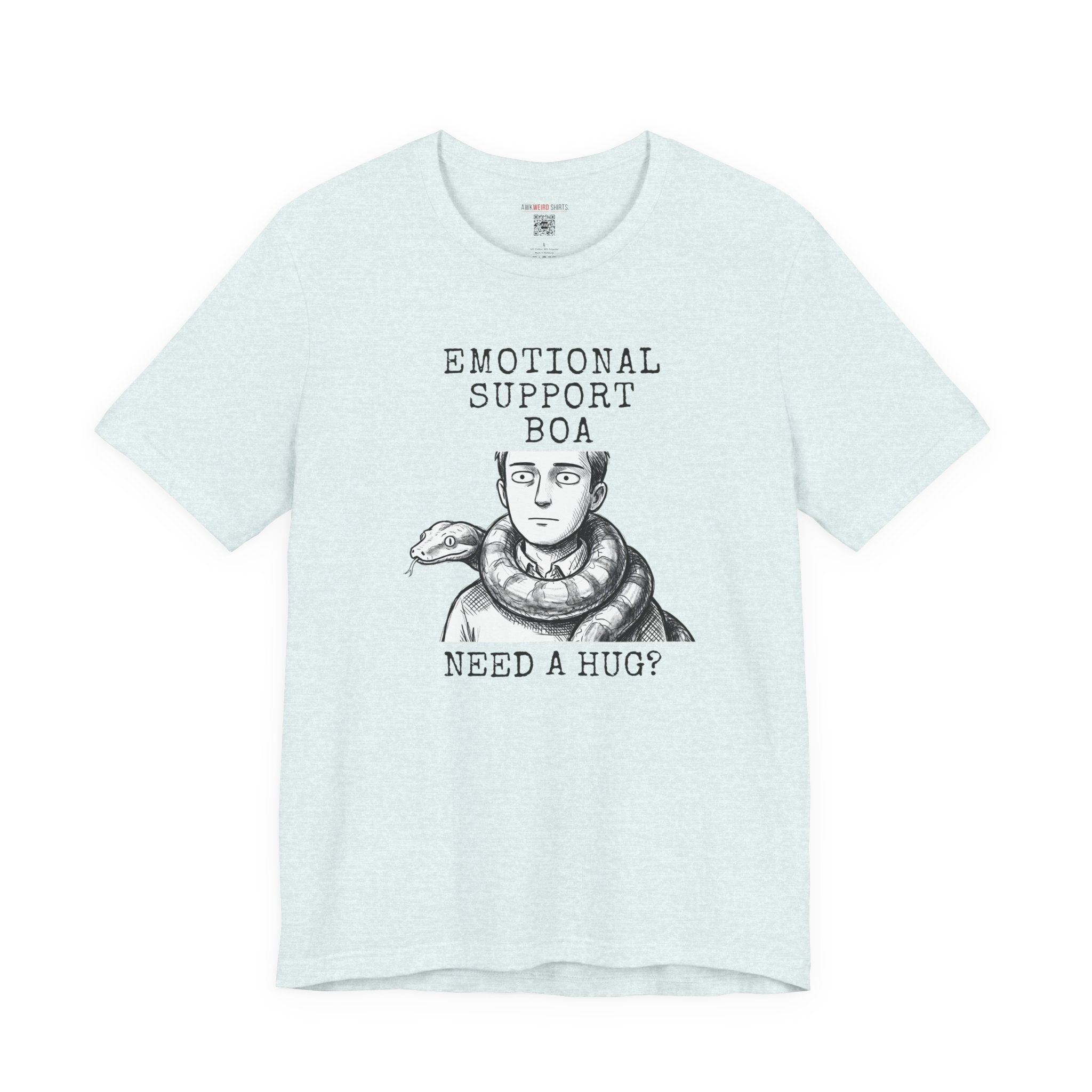 ESA Boa Constrictor Tee — Emotional Support Animal Series
