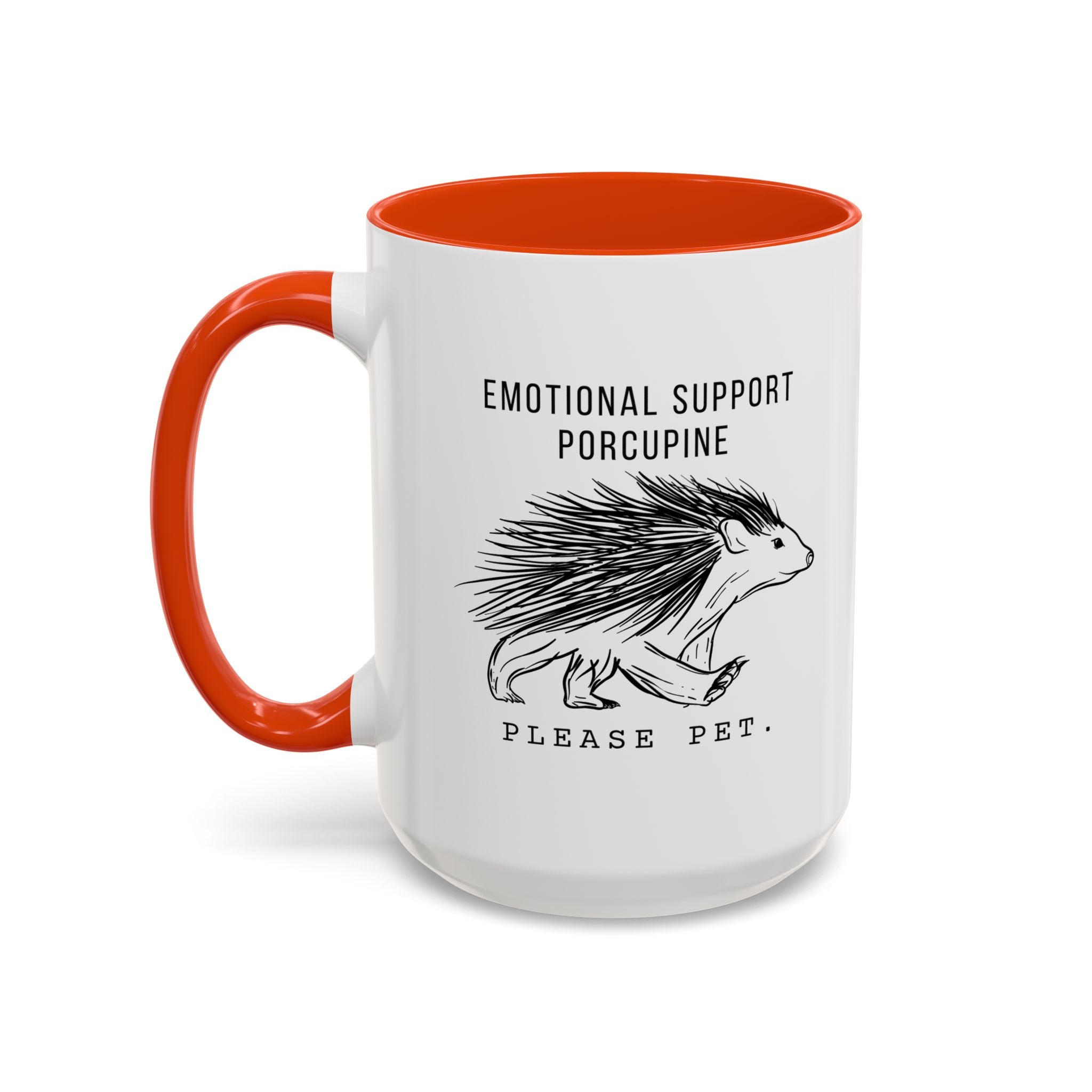 ESA Porcupine Mug — Emotional Support Animal Series