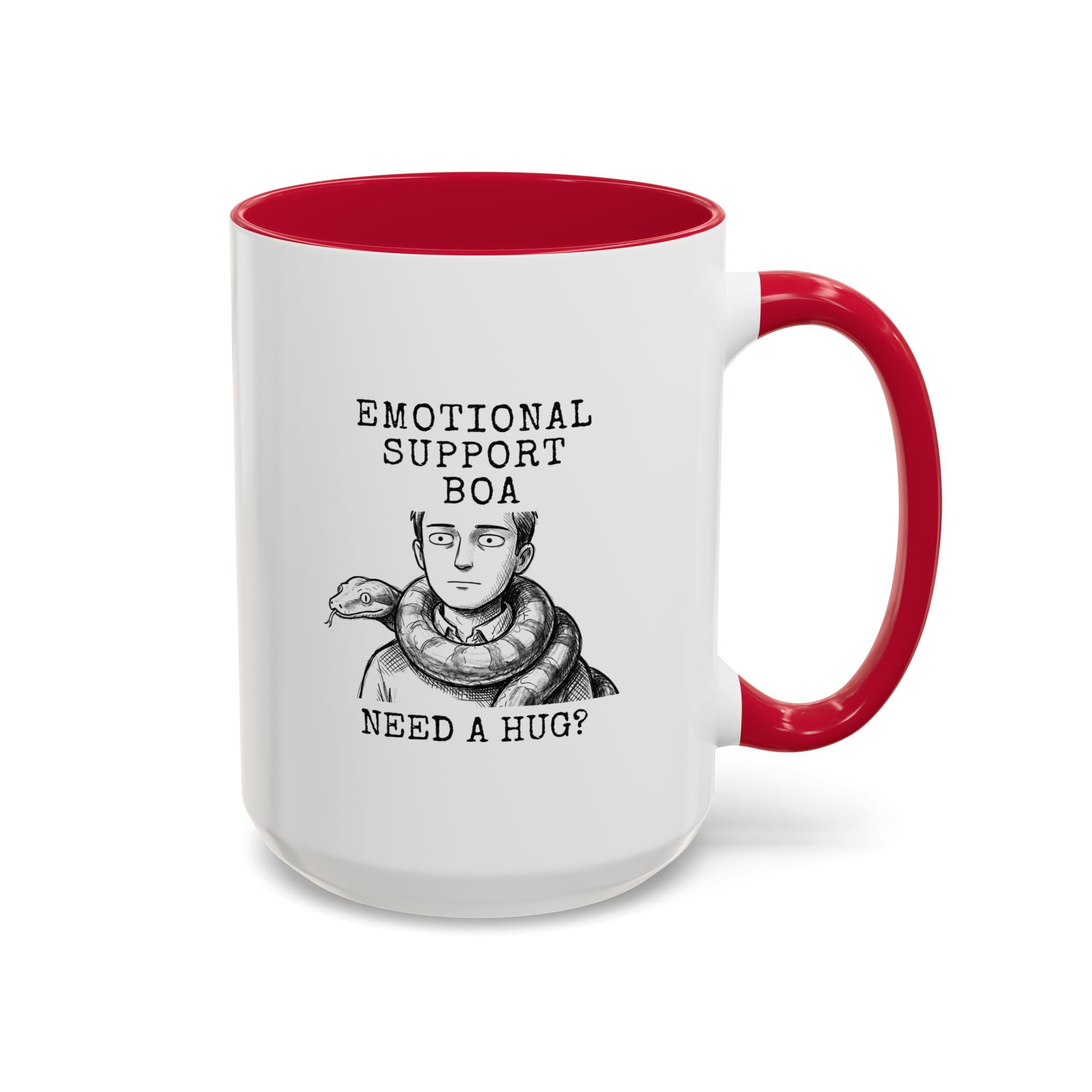 ESA Boa Constrictor Mug — Emotional Support Animal Series