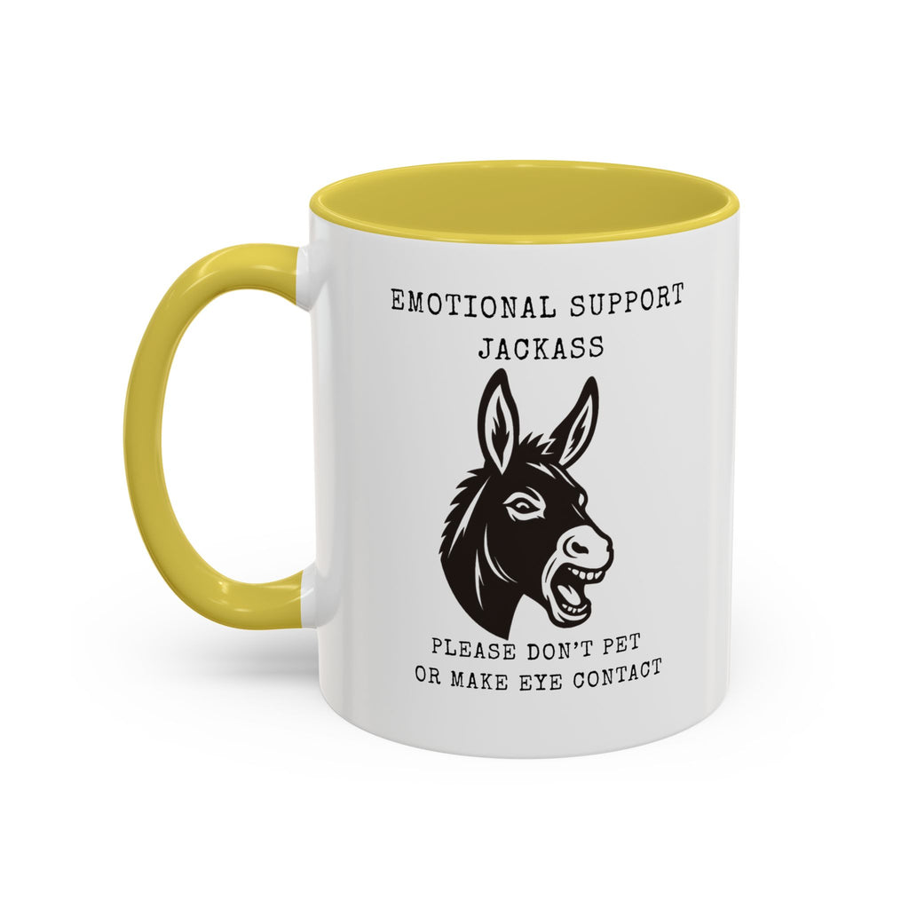 Emotional Support Jackass Mug