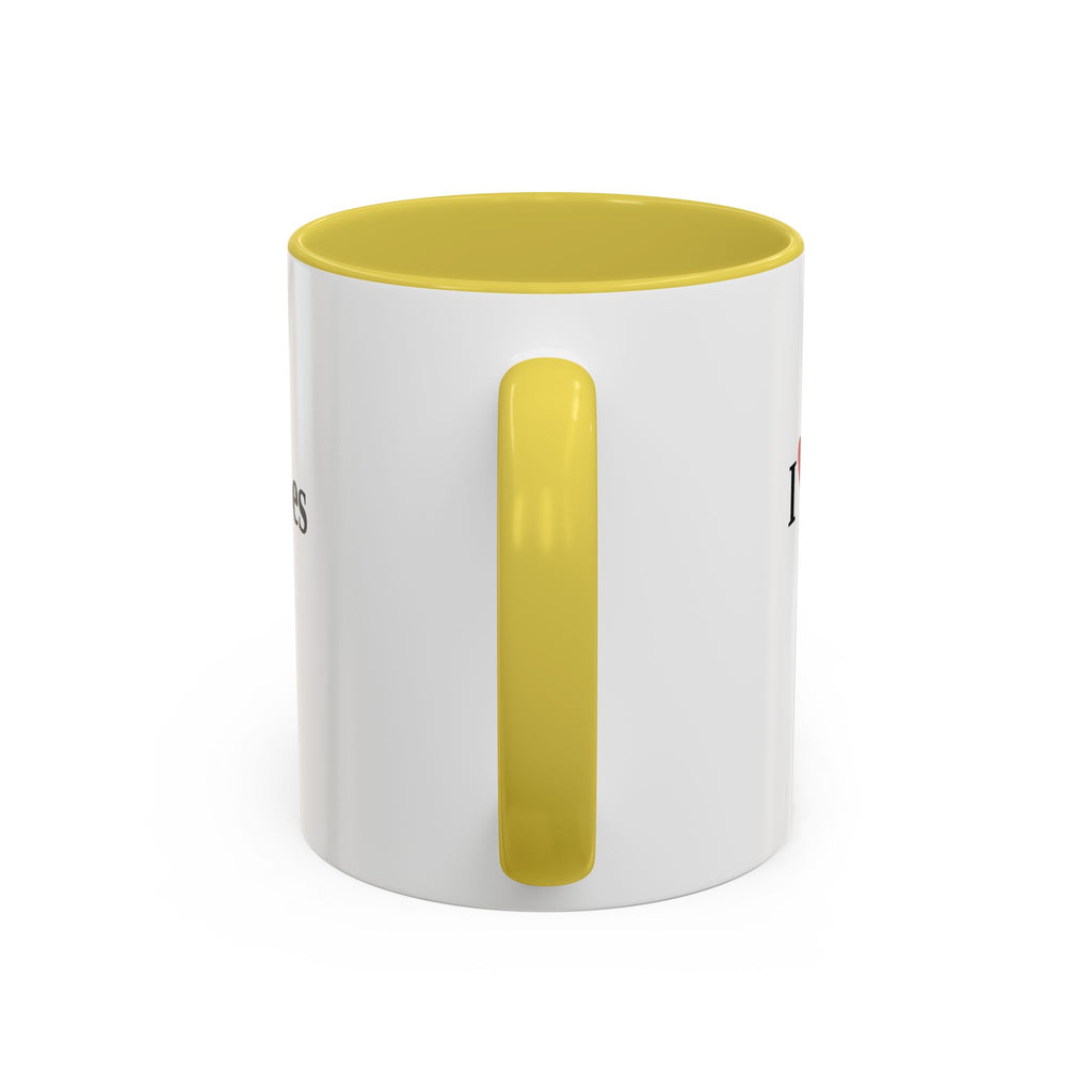 The I ♥ Typoes Mug · For People Who No Better