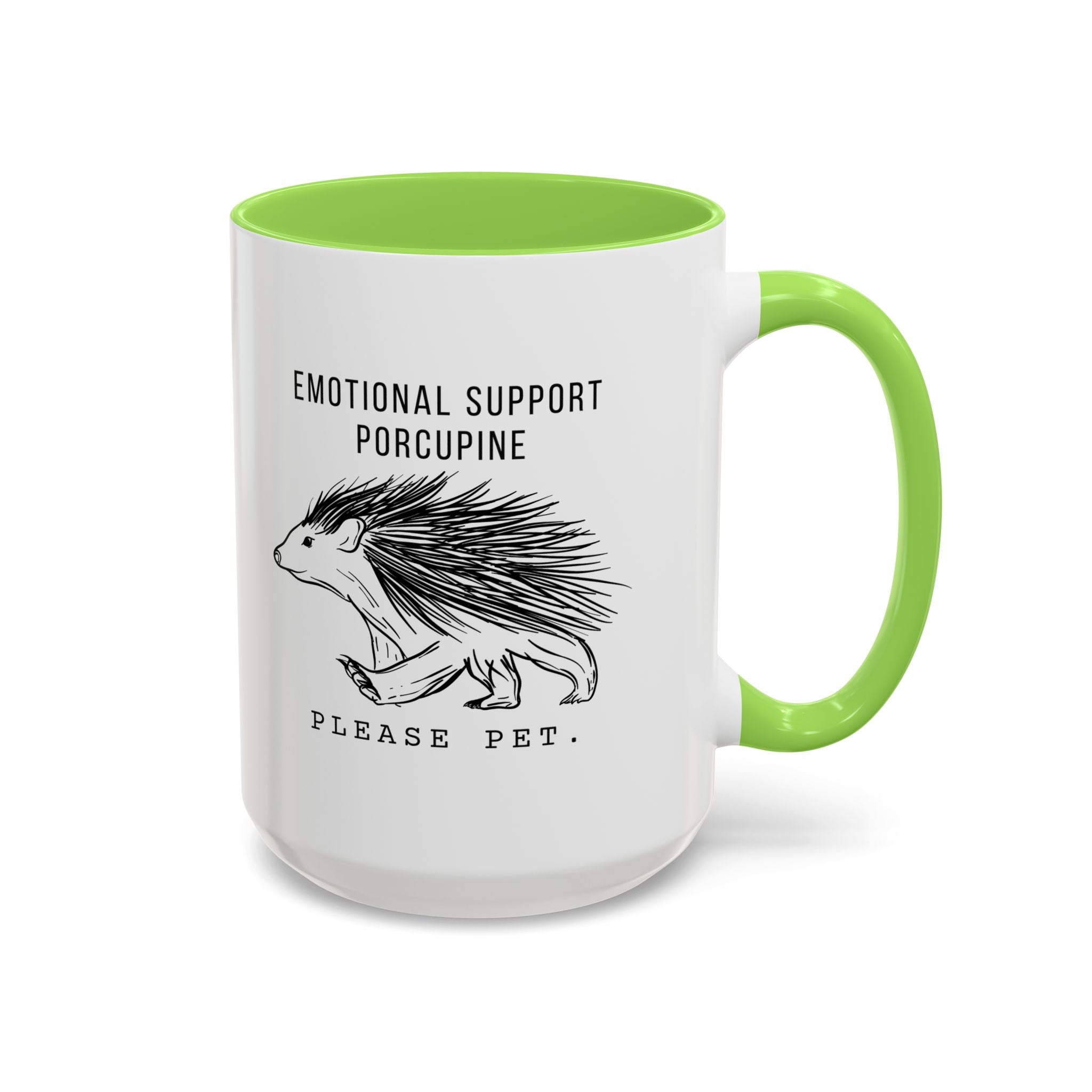 ESA Porcupine Mug — Emotional Support Animal Series