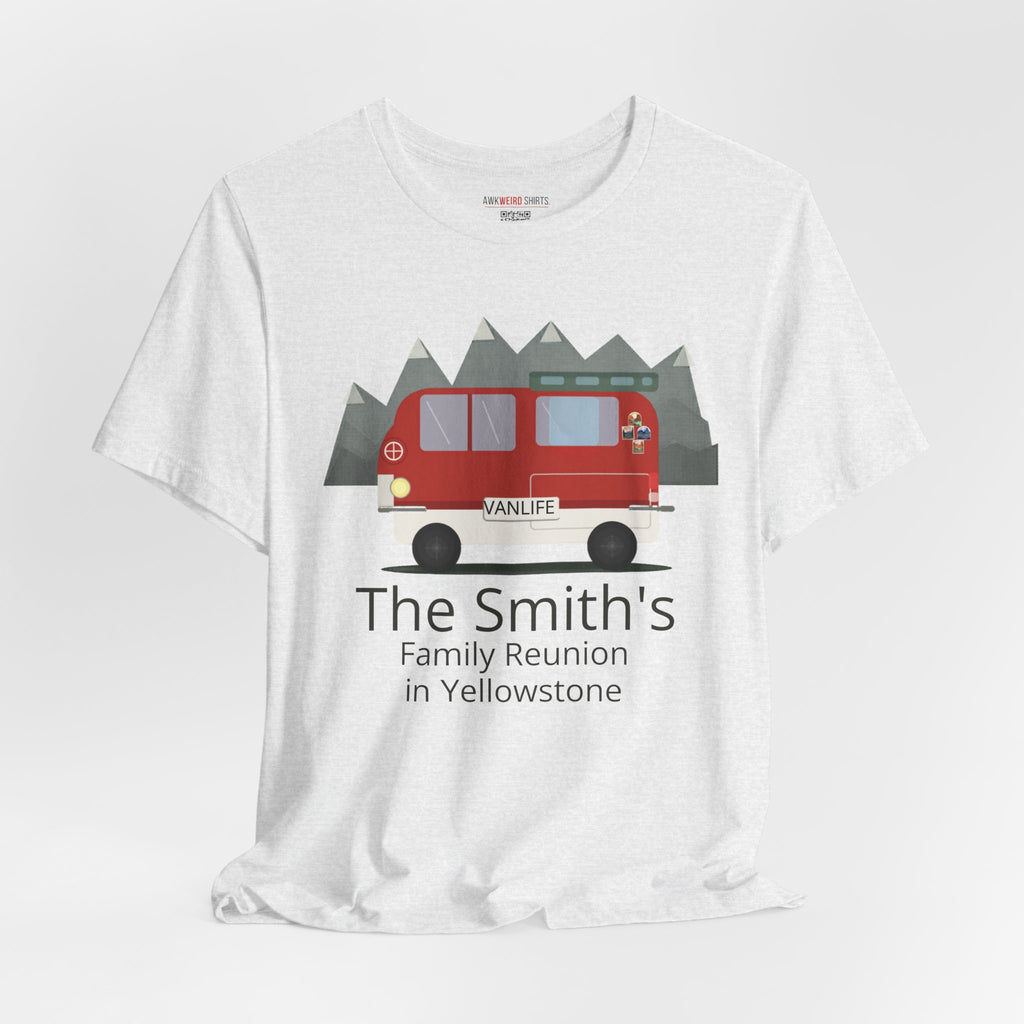 Our Van, Our Rules — Custom Family Camper Tee