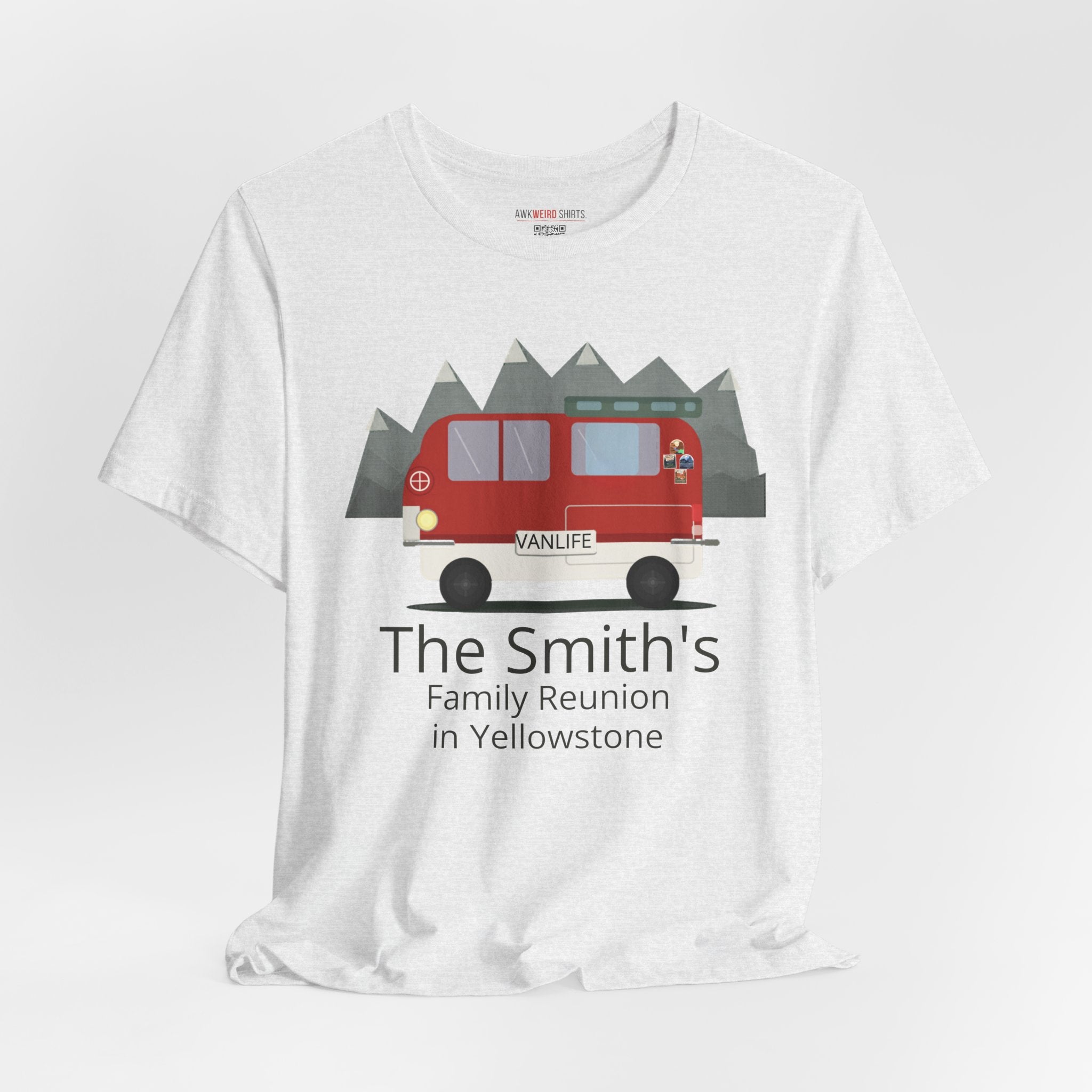 Our Van, Our Rules — Custom Family Camper Tee