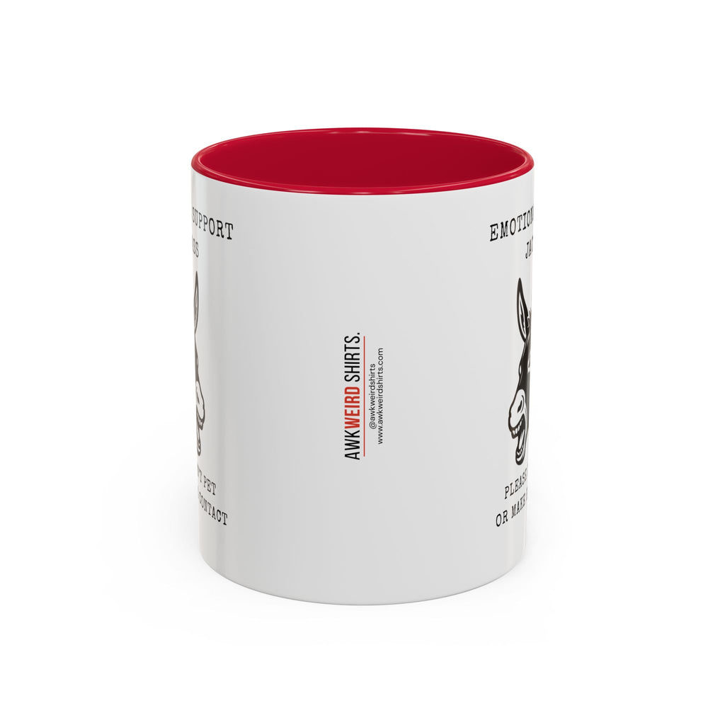 Emotional Support Jackass Mug