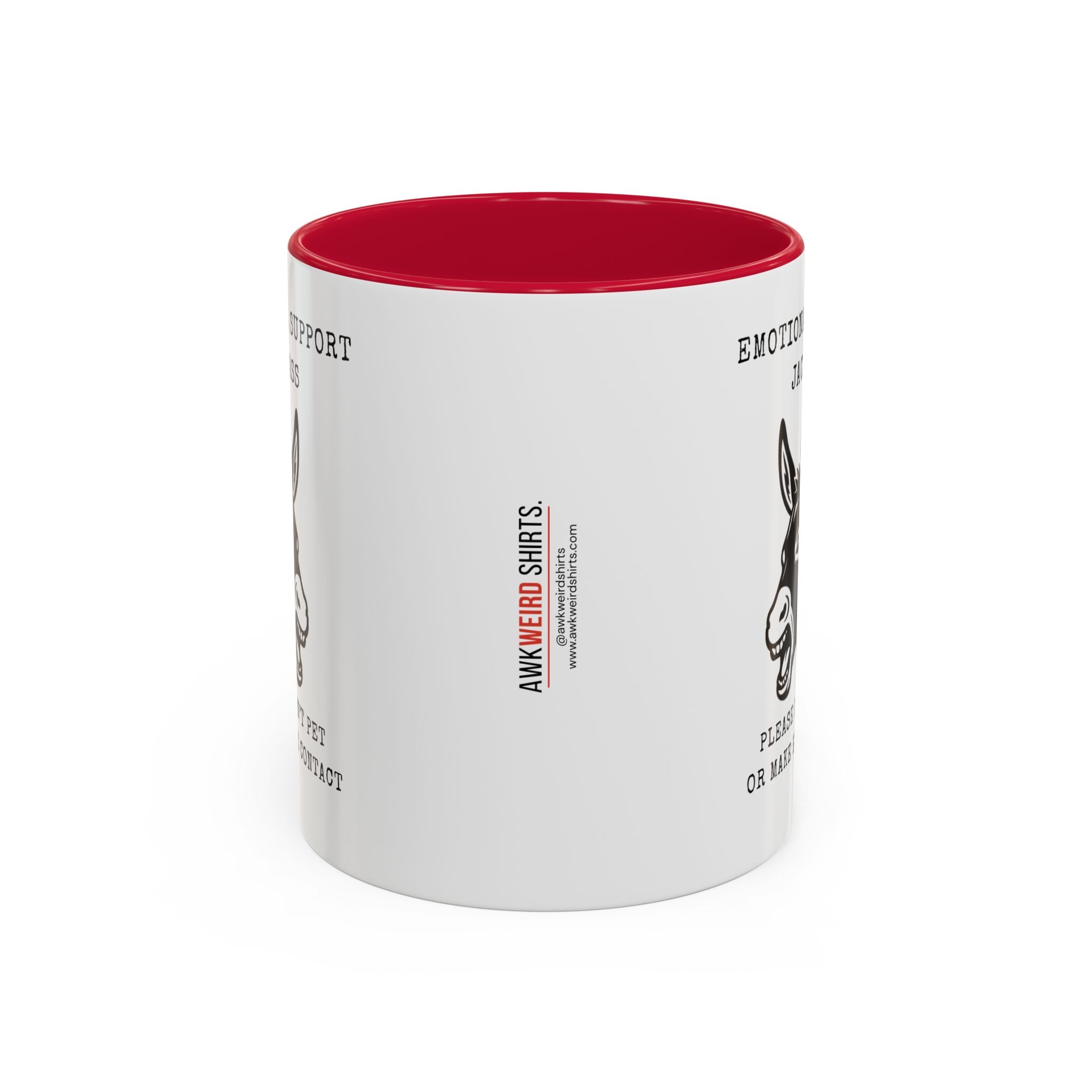 Emotional Support Jackass Mug