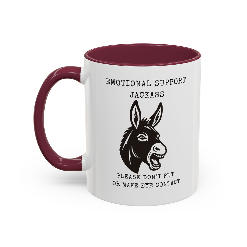 Emotional Support Jackass Mug