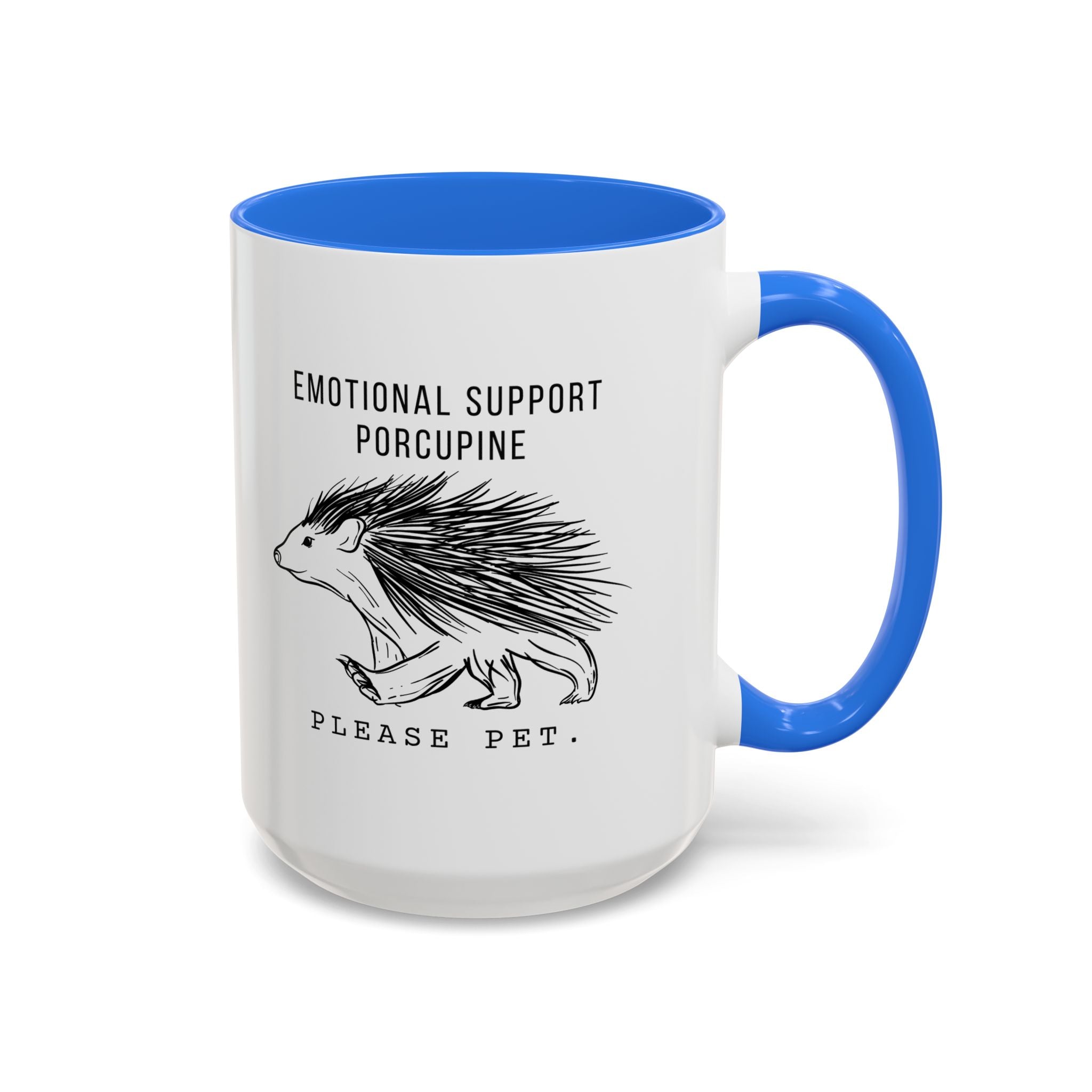 ESA Porcupine Mug — Emotional Support Animal Series