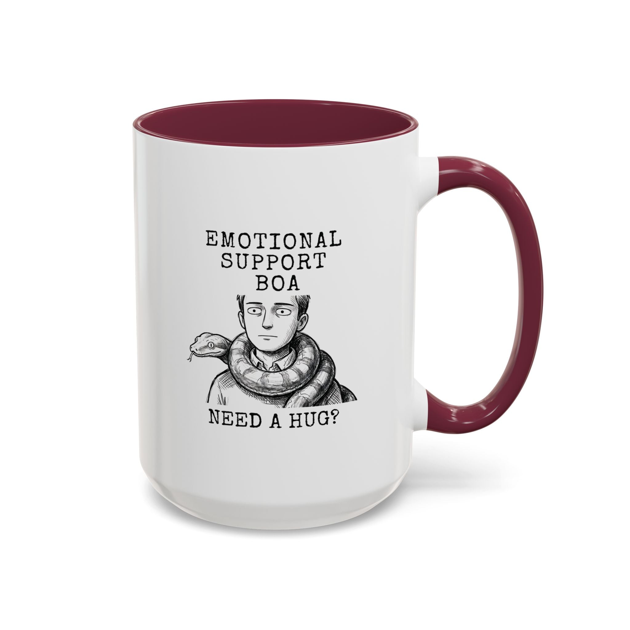 ESA Boa Constrictor Mug — Emotional Support Animal Series