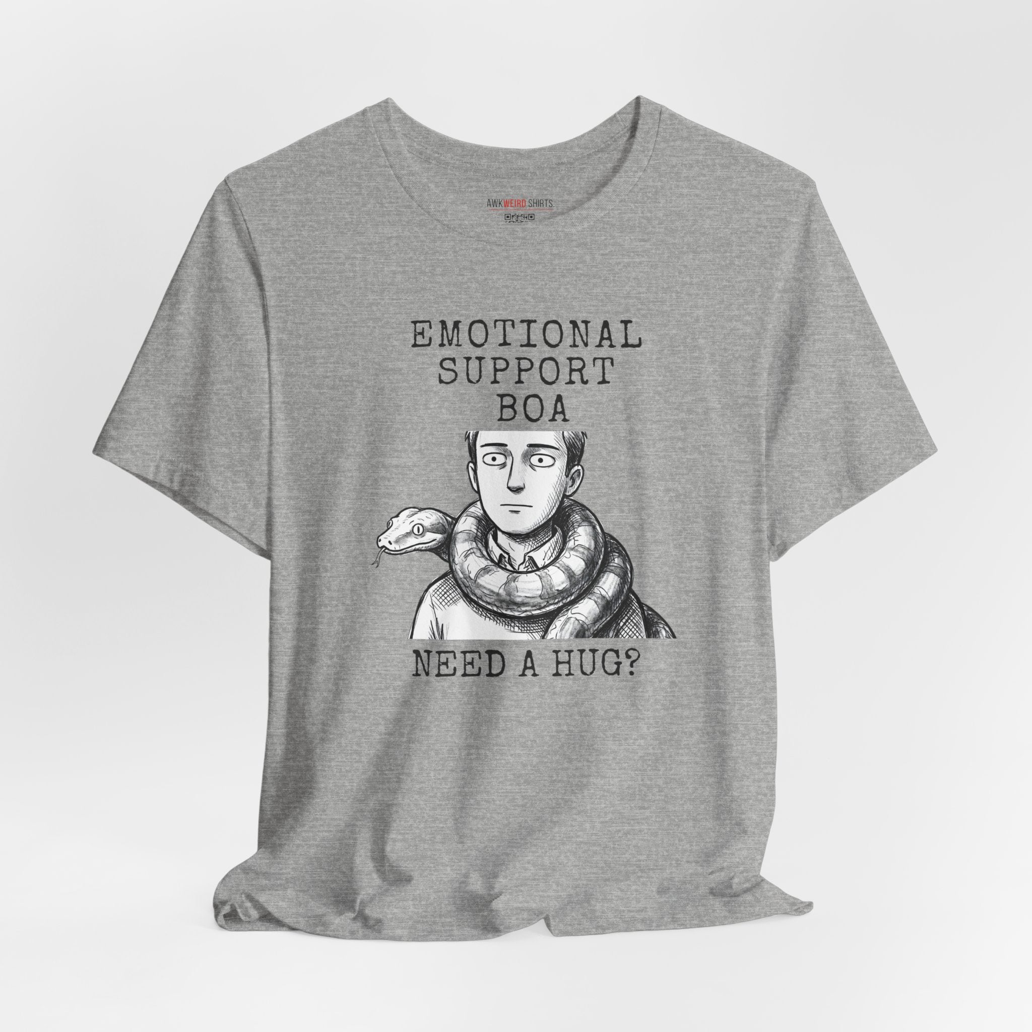 ESA Boa Constrictor Tee — Emotional Support Animal Series