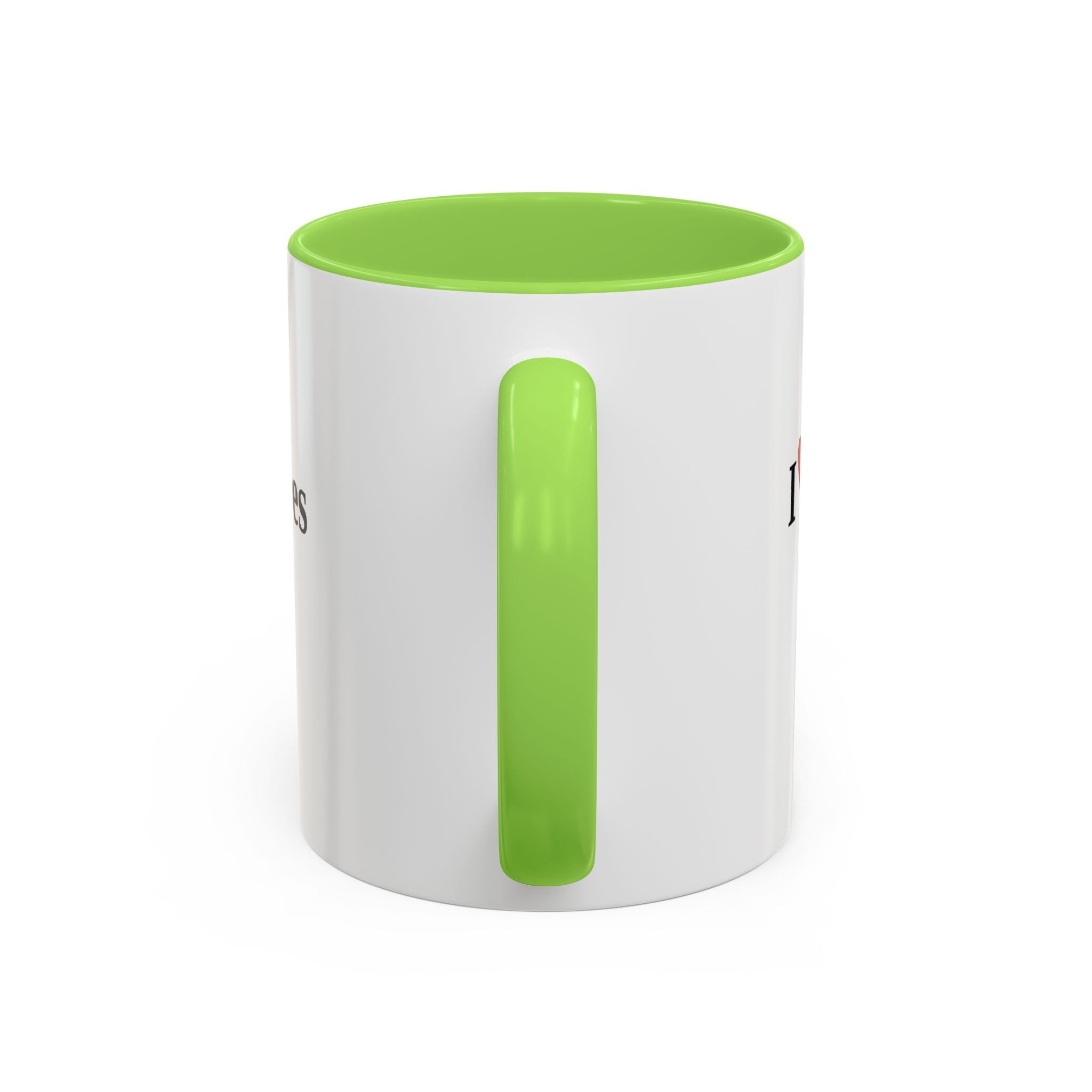 The I ♥ Typoes Mug · For People Who No Better