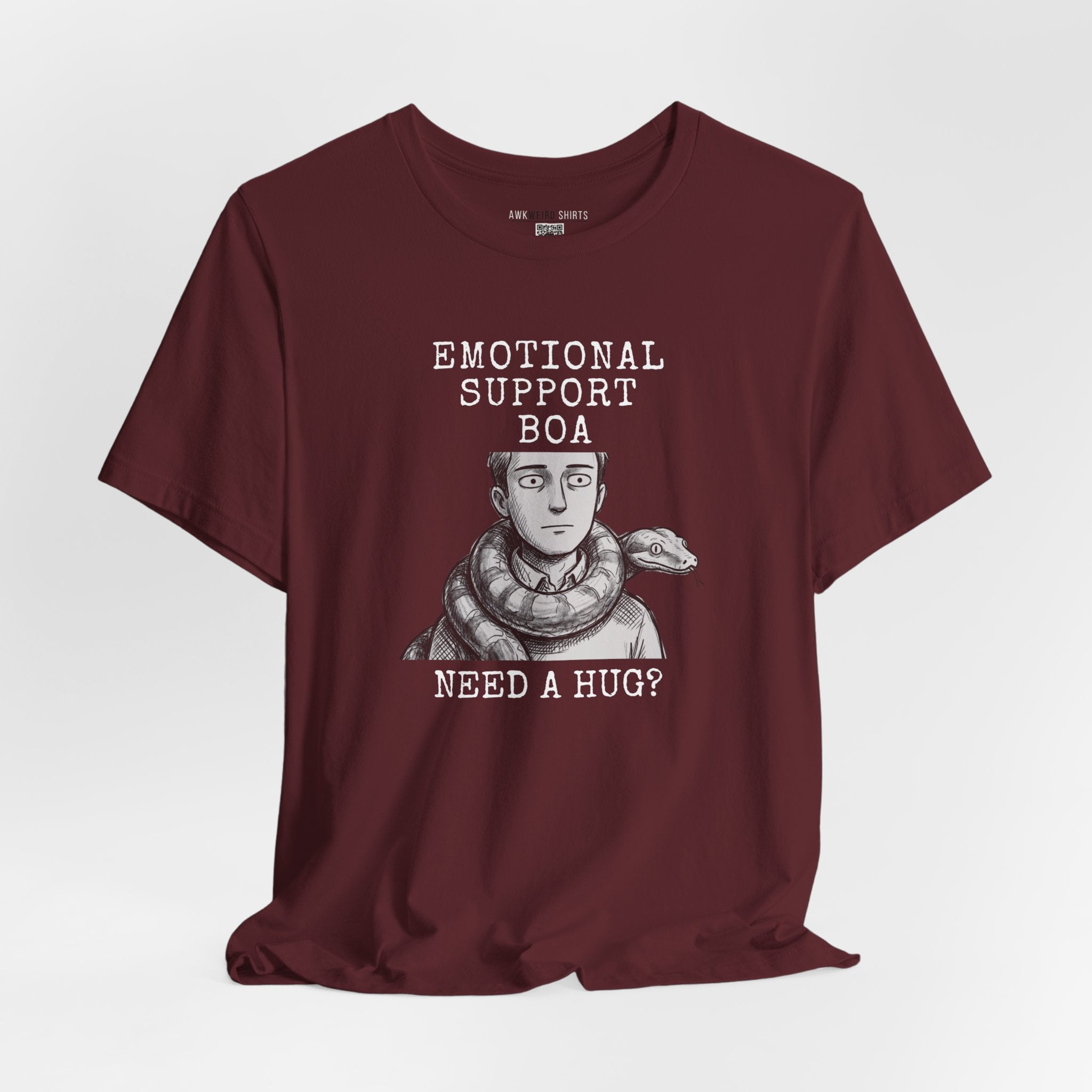 ESA Boa Constrictor Tee — Emotional Support Animal Series