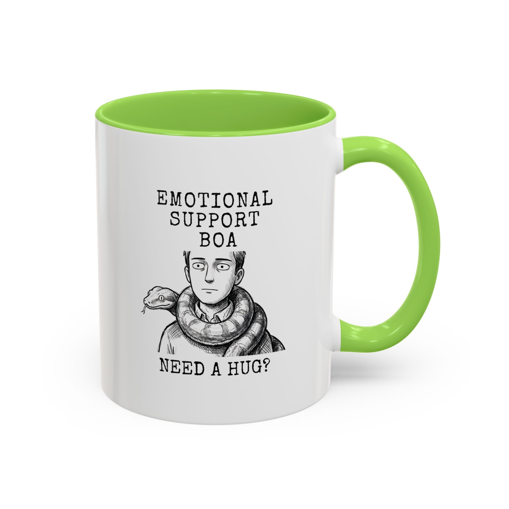 ESA Boa Constrictor Mug — Emotional Support Animal Series