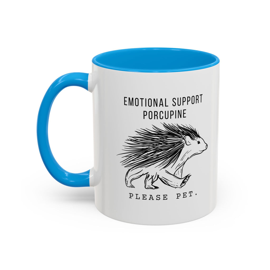 ESA Porcupine Mug — Emotional Support Animal Series