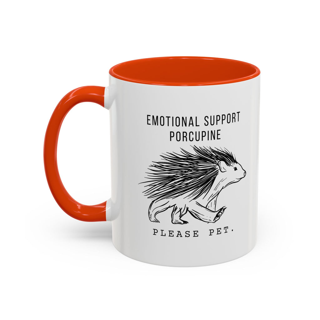 ESA Porcupine Mug — Emotional Support Animal Series