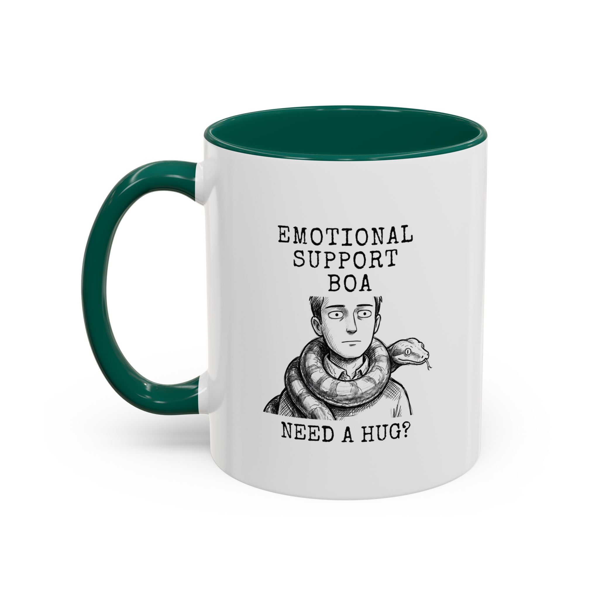 ESA Boa Constrictor Mug — Emotional Support Animal Series