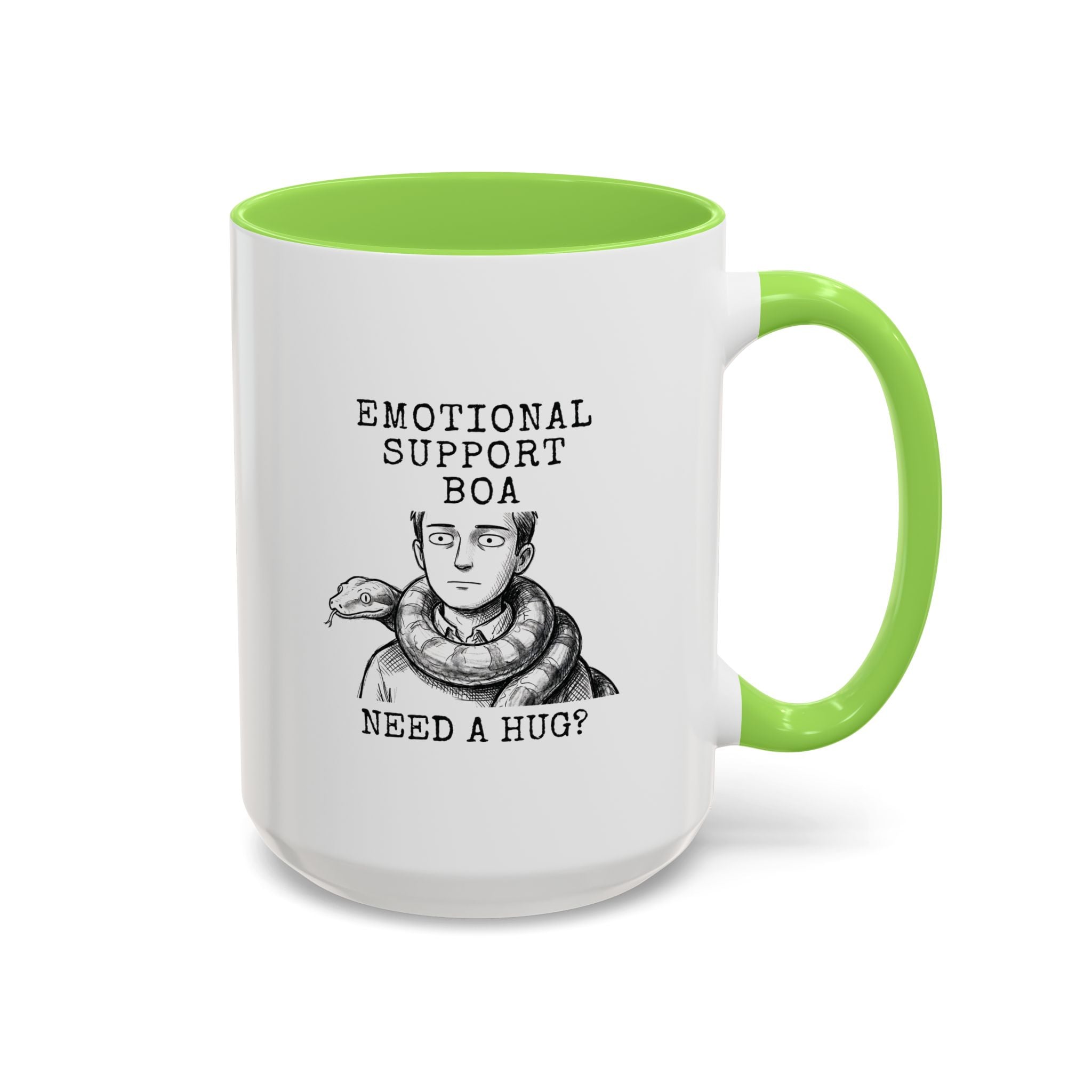 ESA Boa Constrictor Mug — Emotional Support Animal Series
