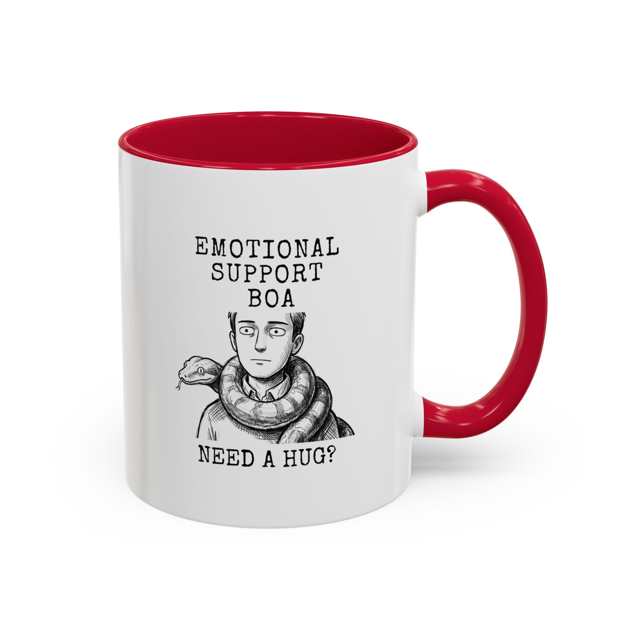 ESA Boa Constrictor Mug — Emotional Support Animal Series