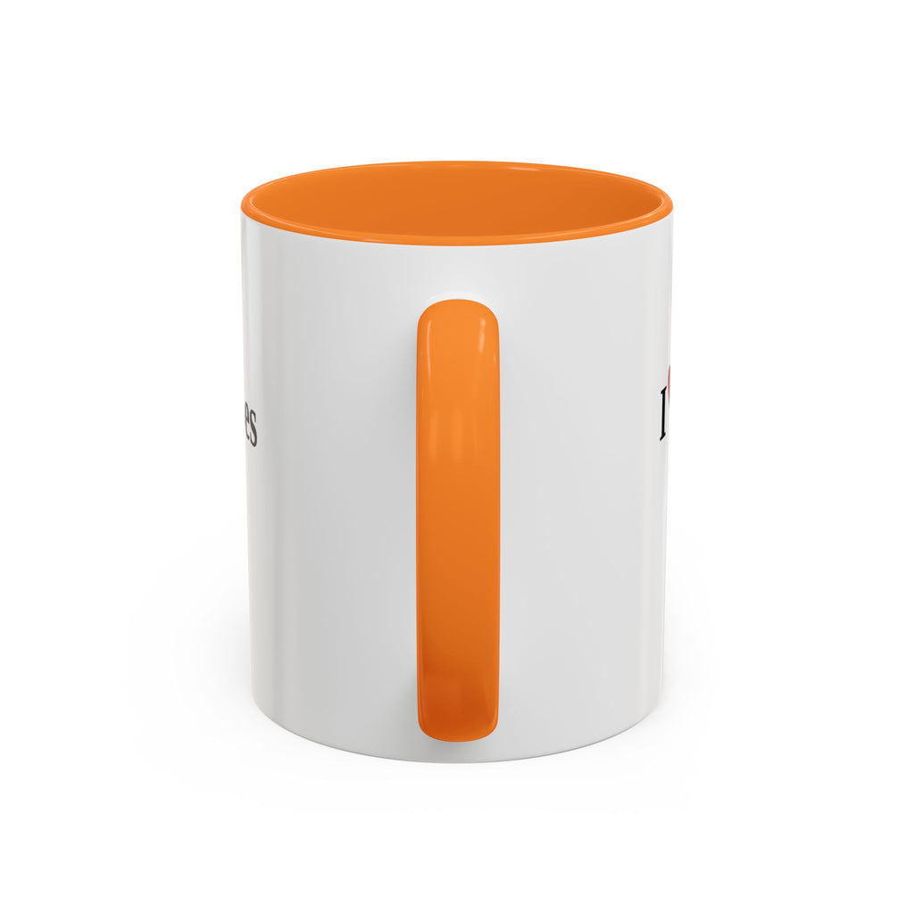 The I ♥ Typoes Mug · For People Who No Better