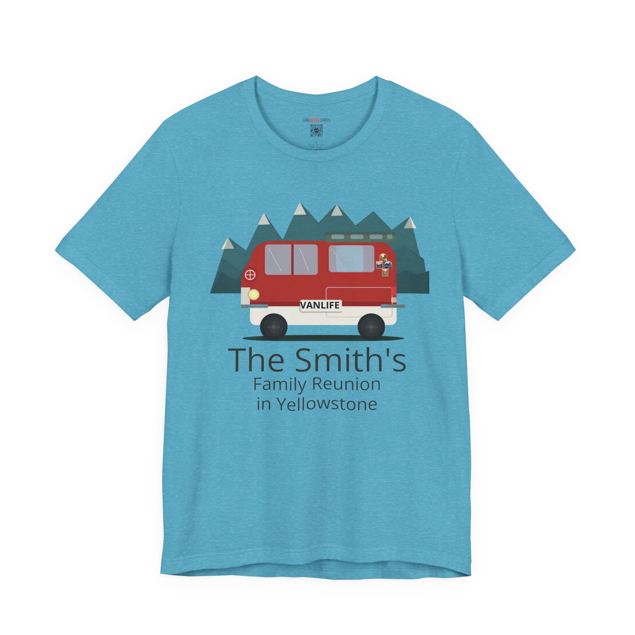 Our Van, Our Rules — Custom Family Camper Tee