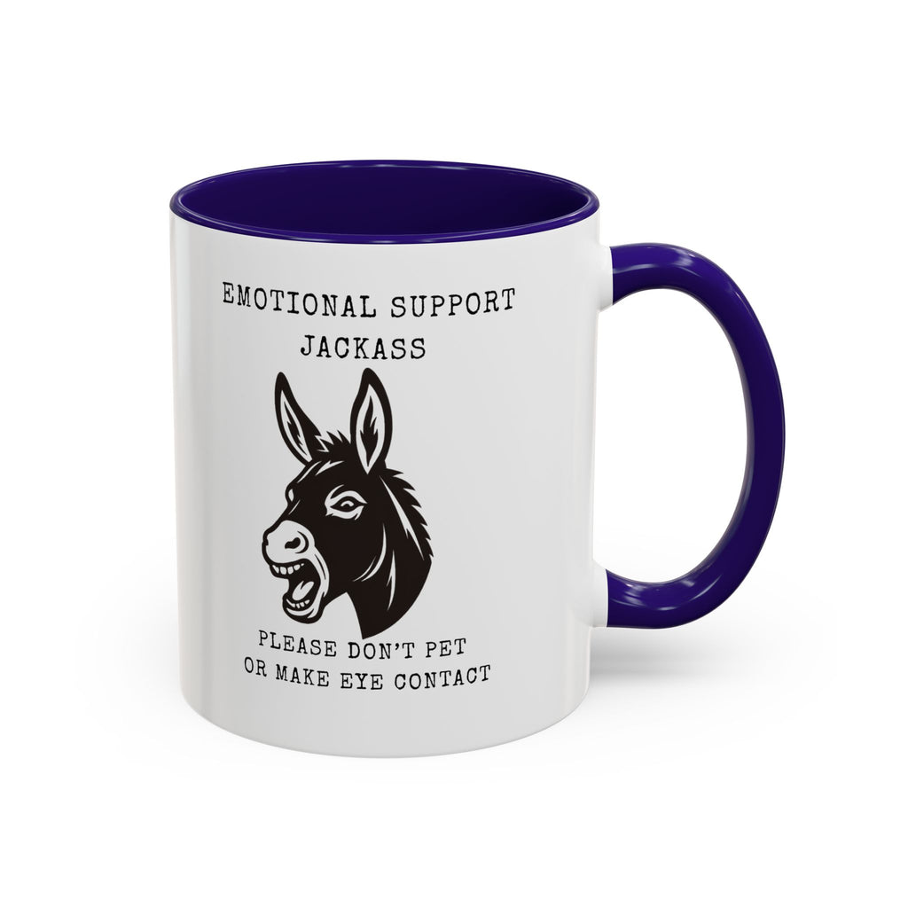 Emotional Support Jackass Mug