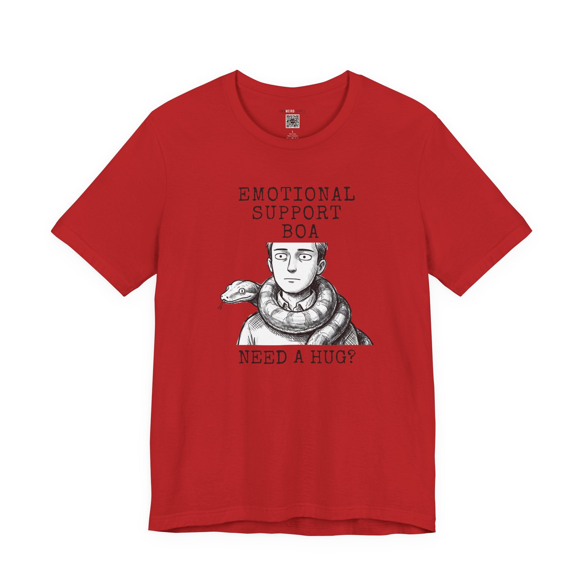 ESA Boa Constrictor Tee — Emotional Support Animal Series