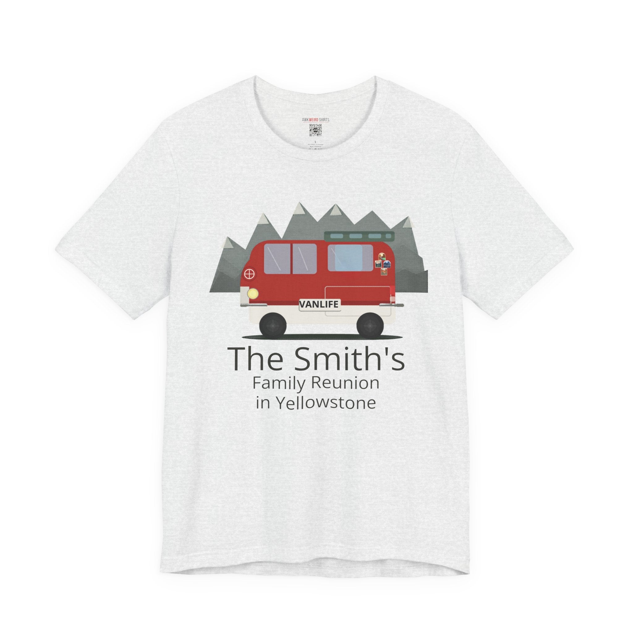 Our Van, Our Rules — Custom Family Camper Tee