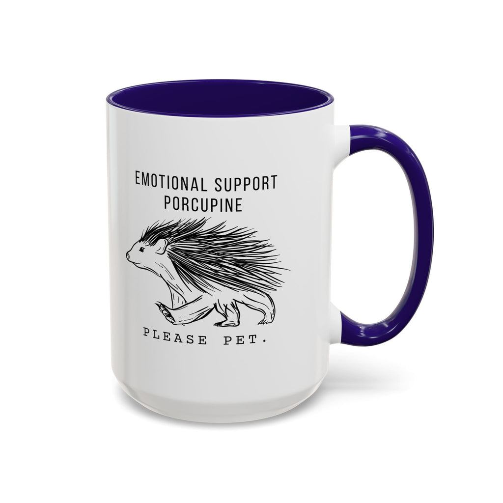 ESA Porcupine Mug — Emotional Support Animal Series