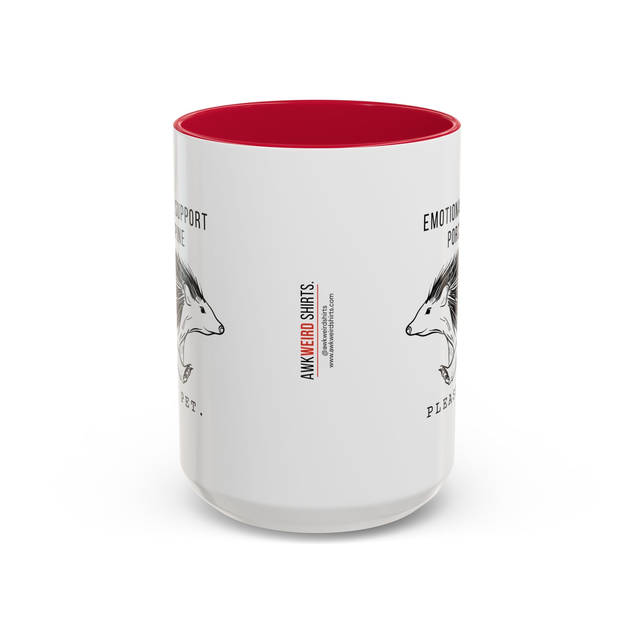 ESA Porcupine Mug — Emotional Support Animal Series