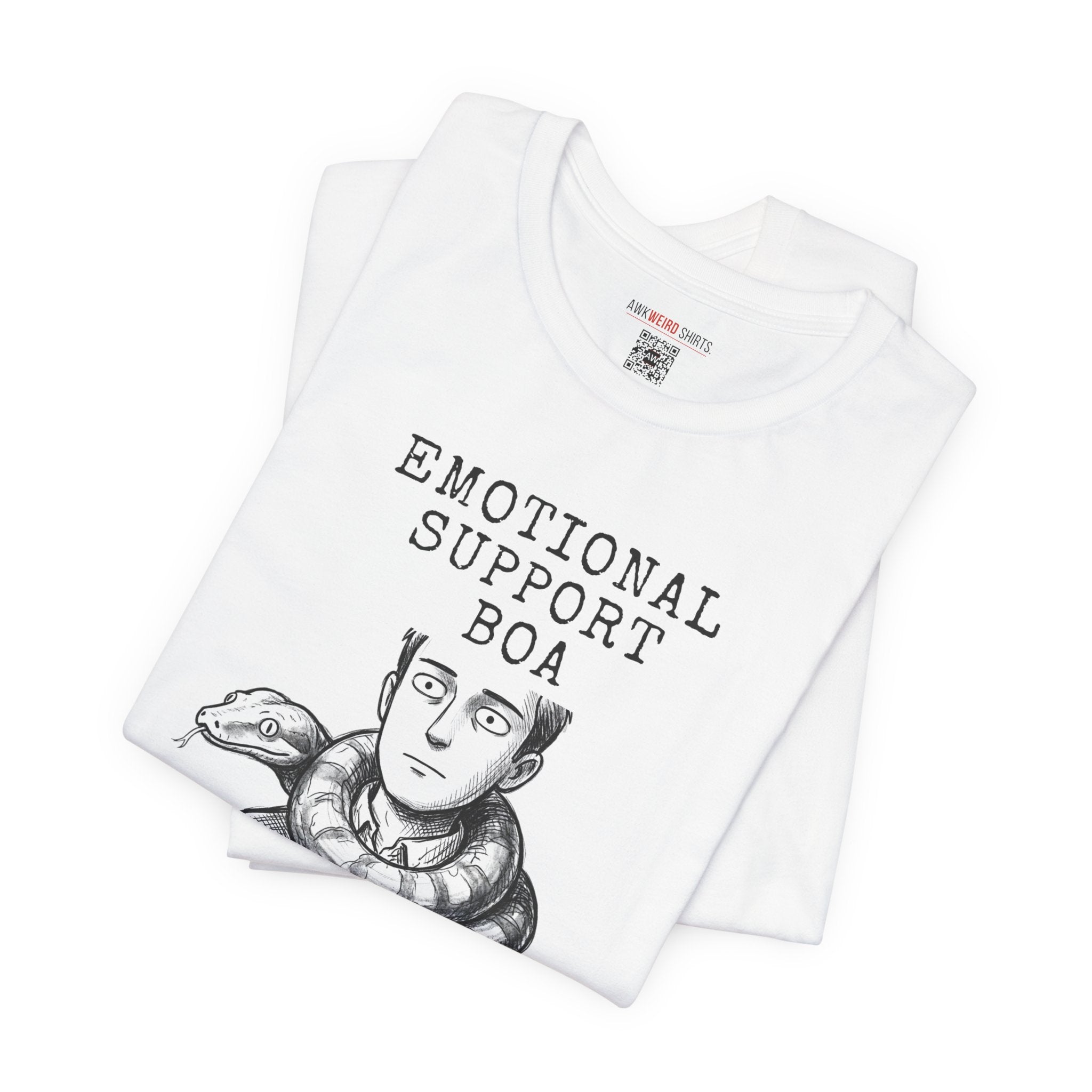 ESA Boa Constrictor Tee — Emotional Support Animal Series