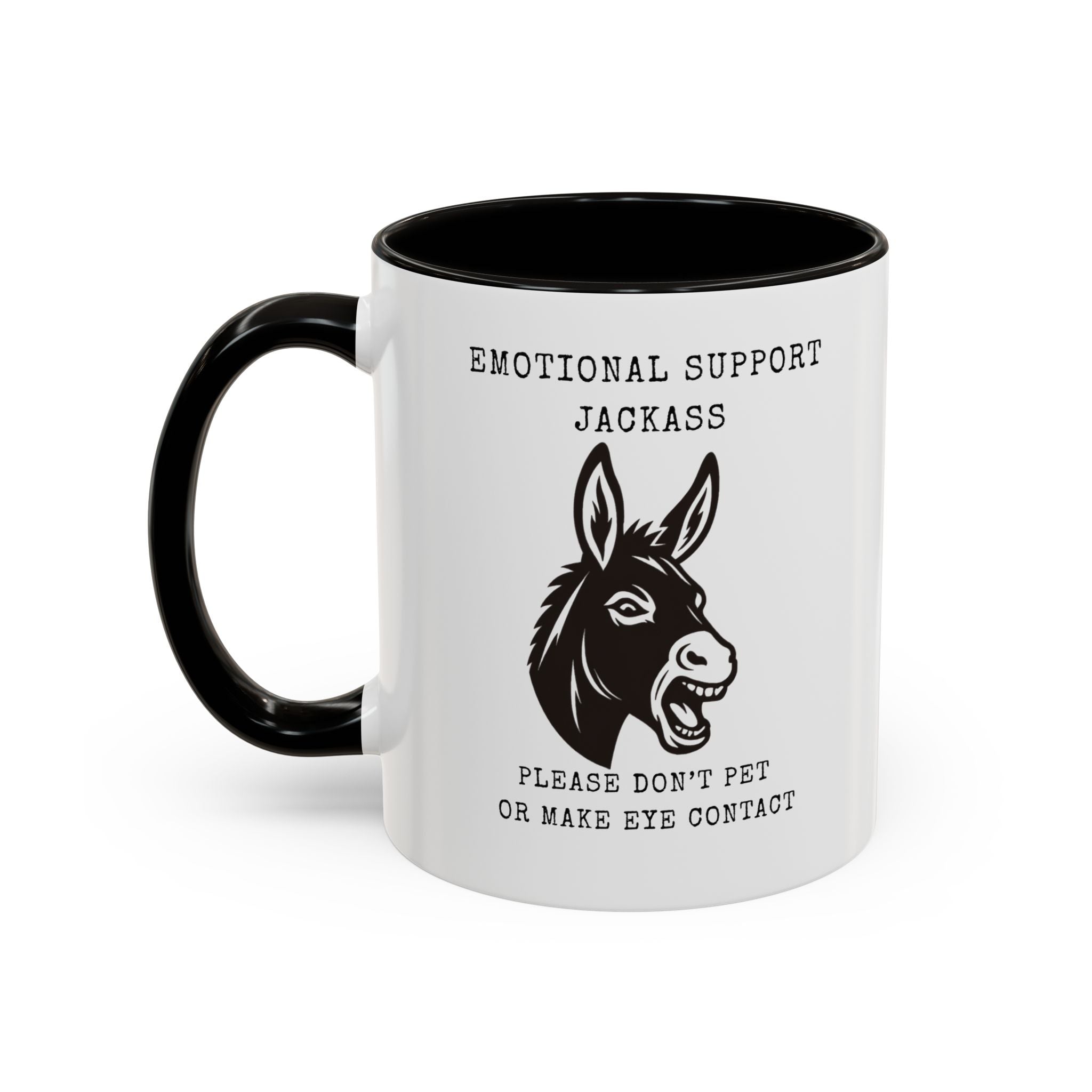 Emotional Support Jackass Mug