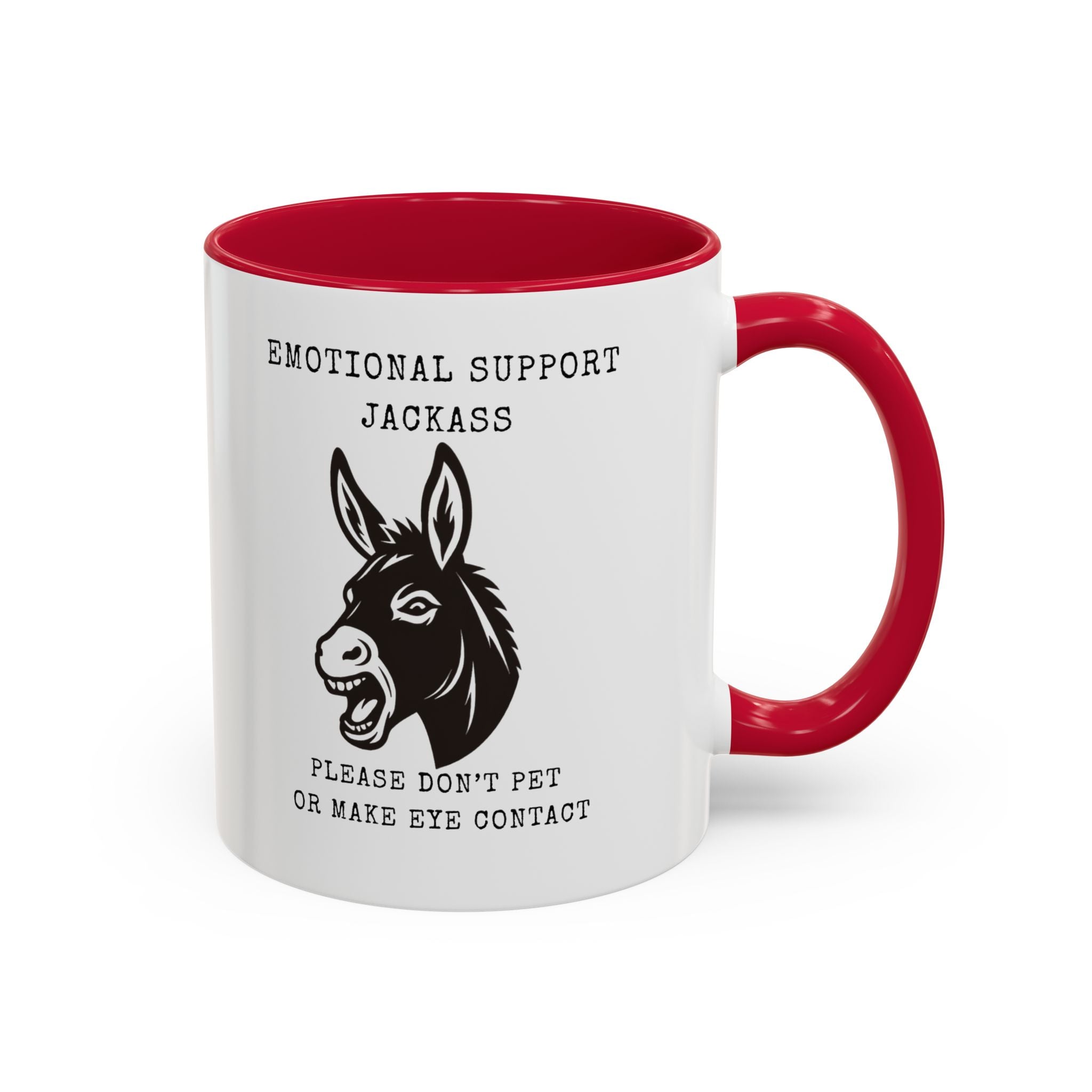 Emotional Support Jackass Mug