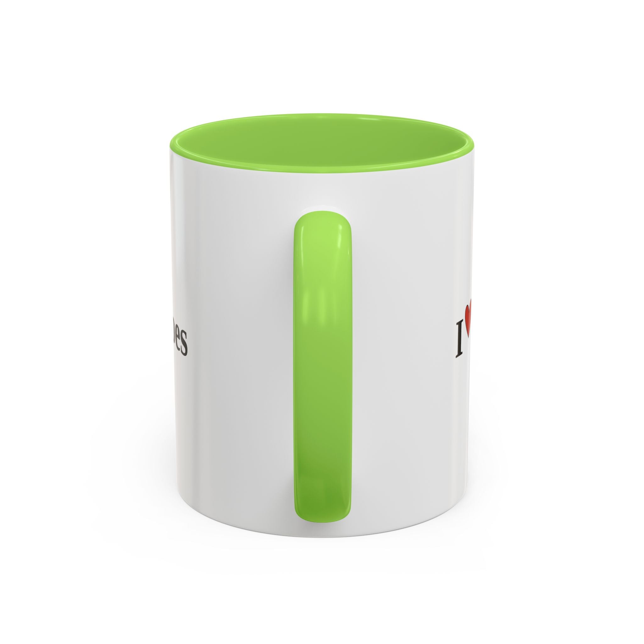 The I ♥ Typoes Mug · For People Who No Better