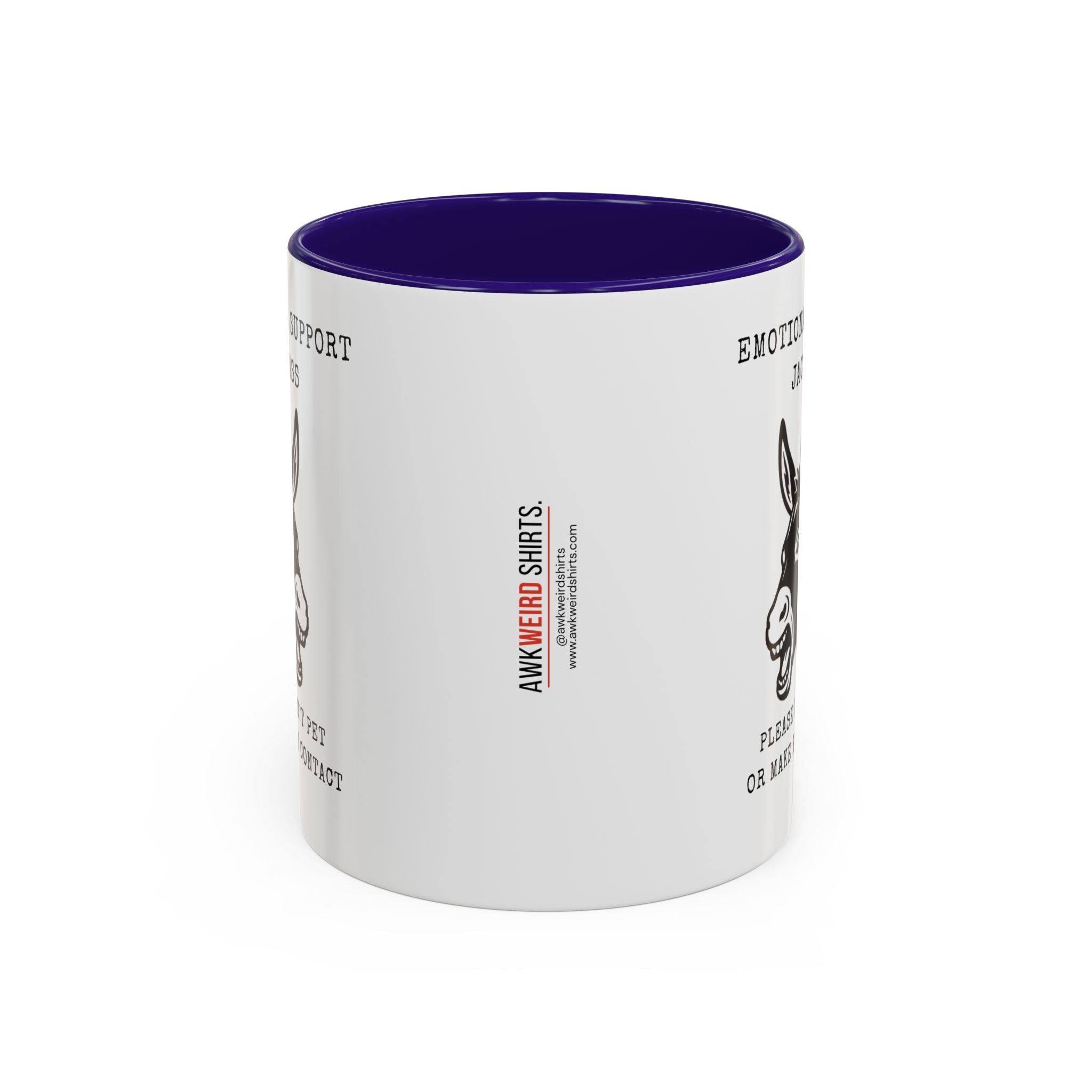 Emotional Support Jackass Mug