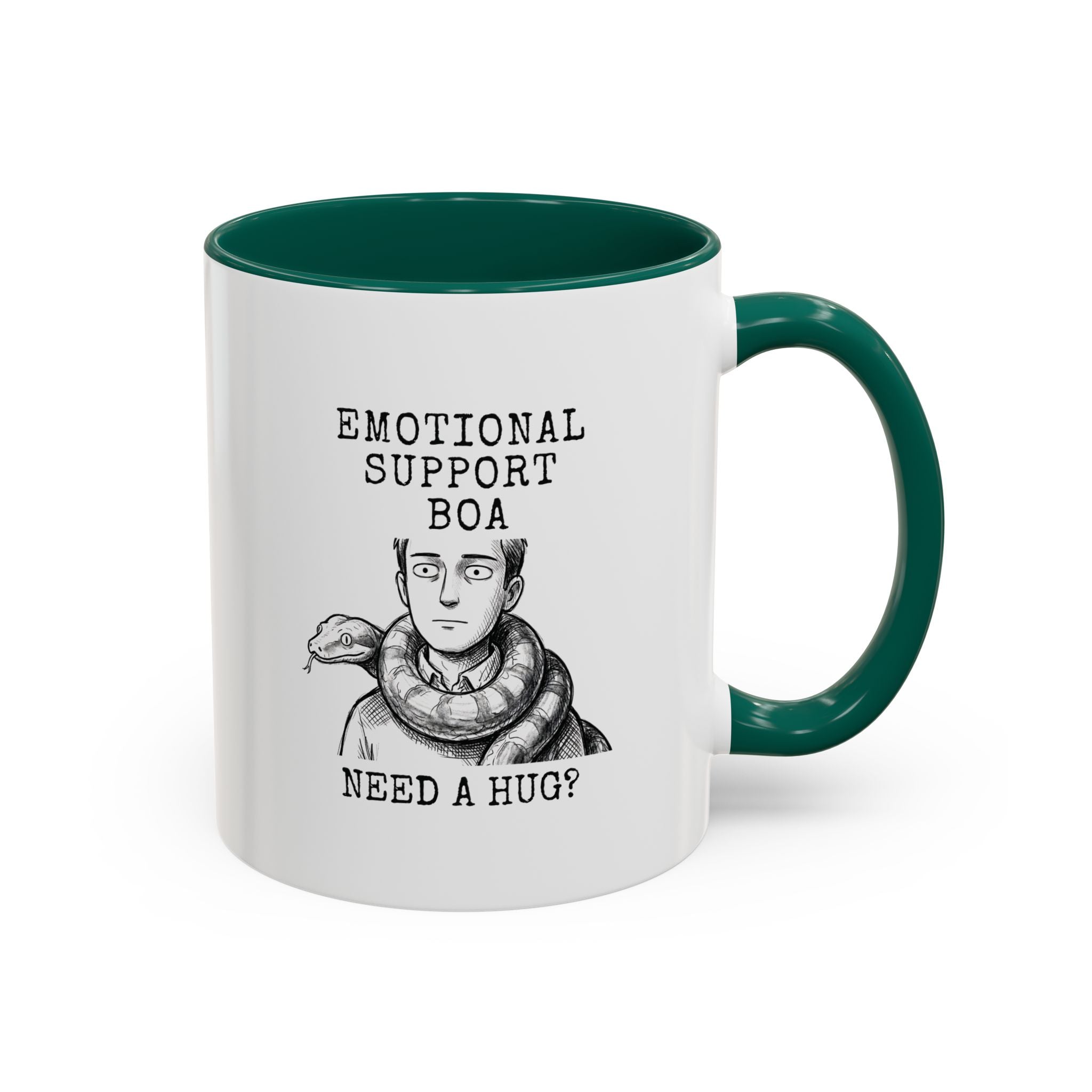 ESA Boa Constrictor Mug — Emotional Support Animal Series