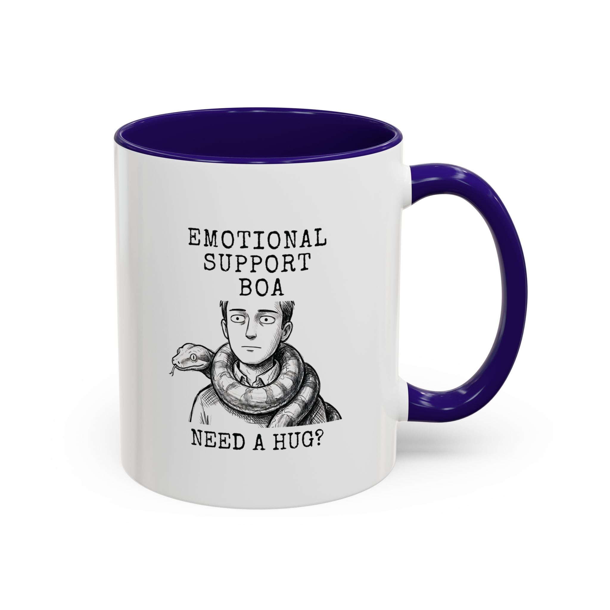 ESA Boa Constrictor Mug — Emotional Support Animal Series