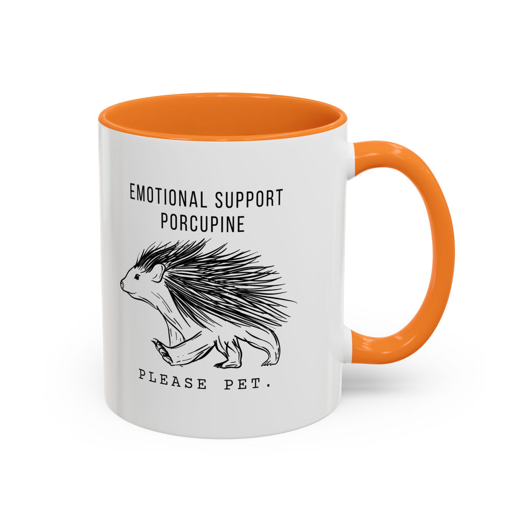 ESA Porcupine Mug — Emotional Support Animal Series