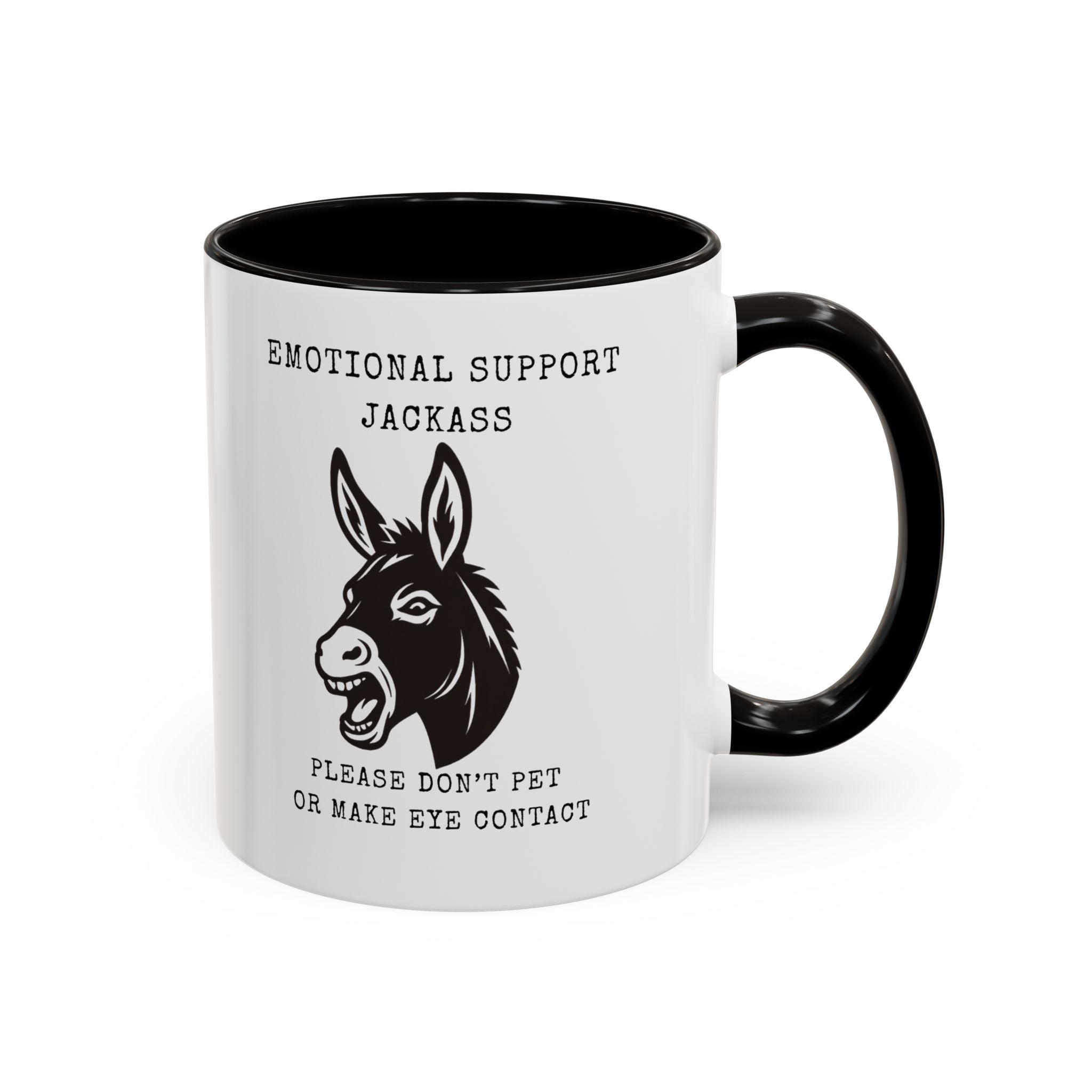 Emotional Support Jackass Mug