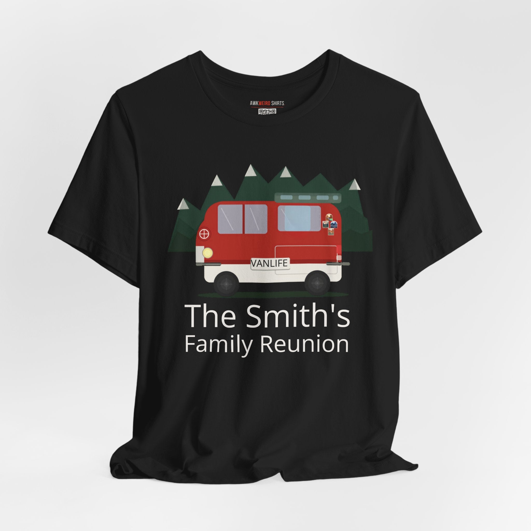Our Van, Our Rules — Custom Family Camper Tee