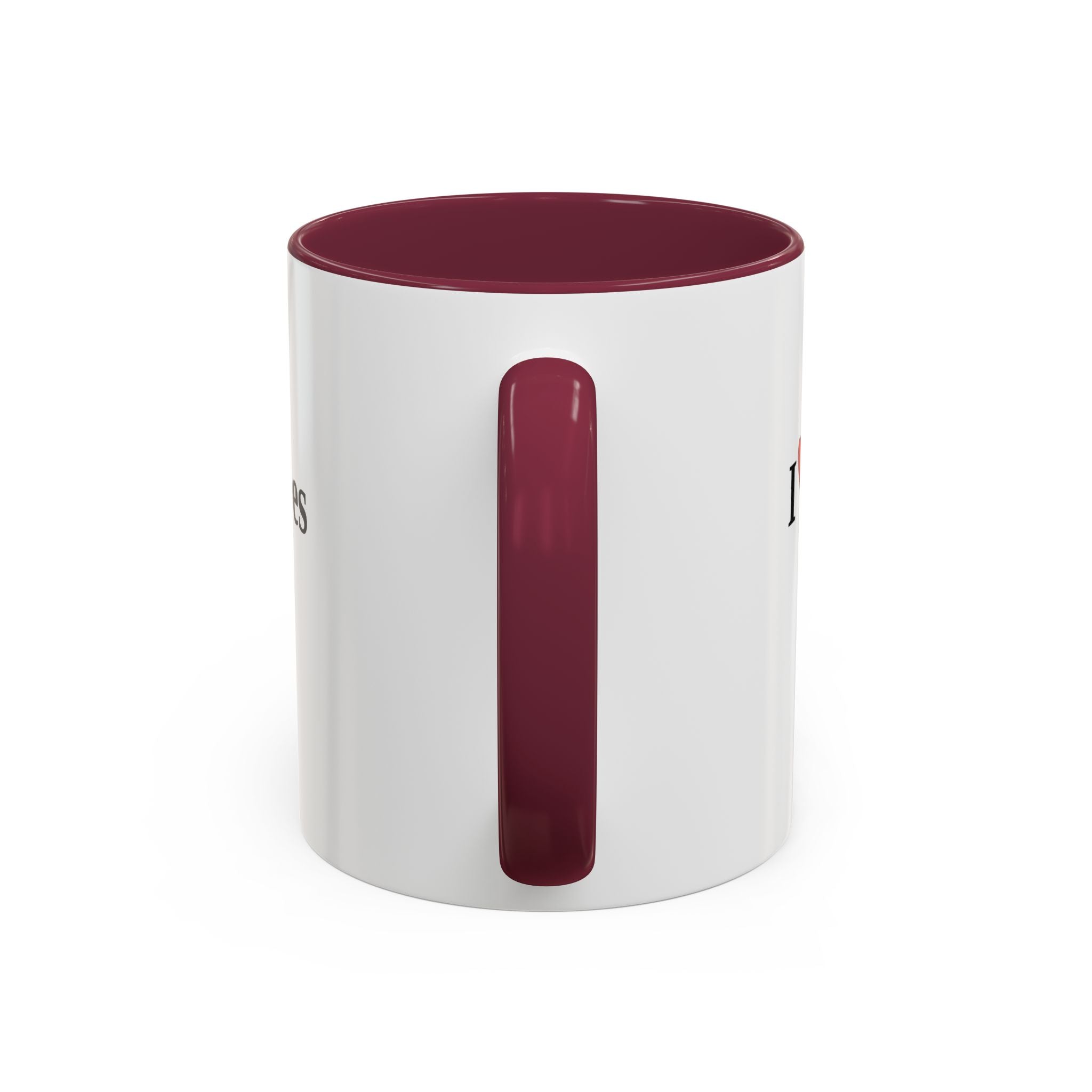The I ♥ Typoes Mug · For People Who No Better