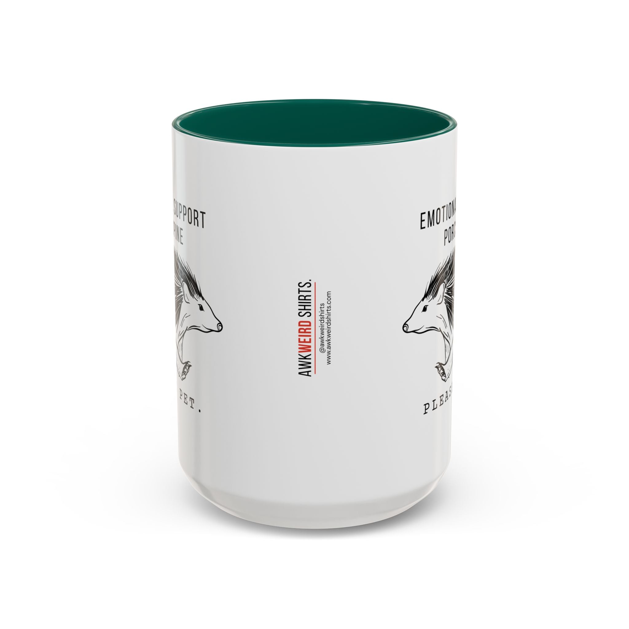 ESA Porcupine Mug — Emotional Support Animal Series