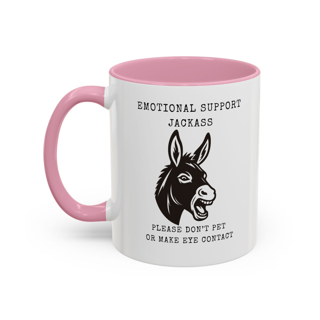 Emotional Support Jackass Mug