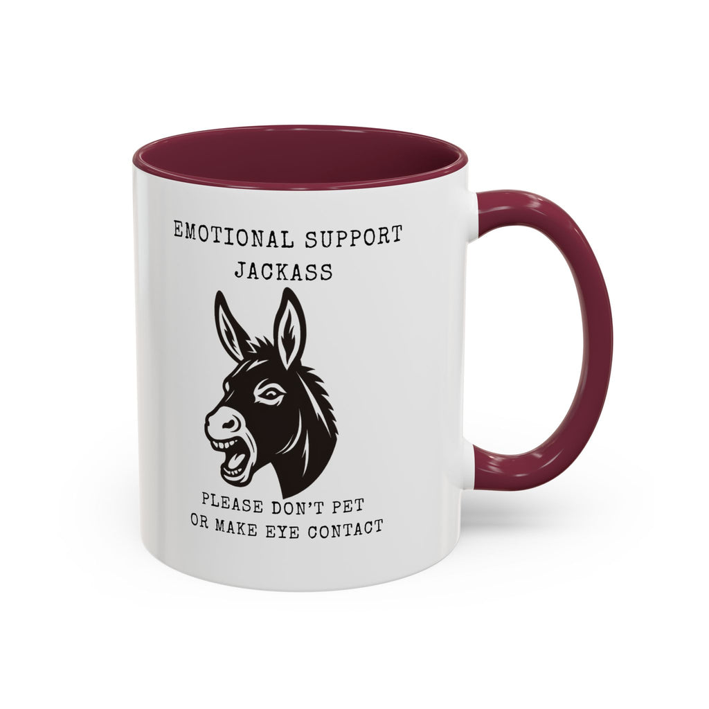 Emotional Support Jackass Mug
