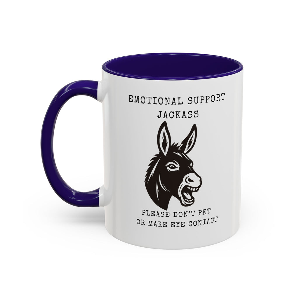 Emotional Support Jackass Mug