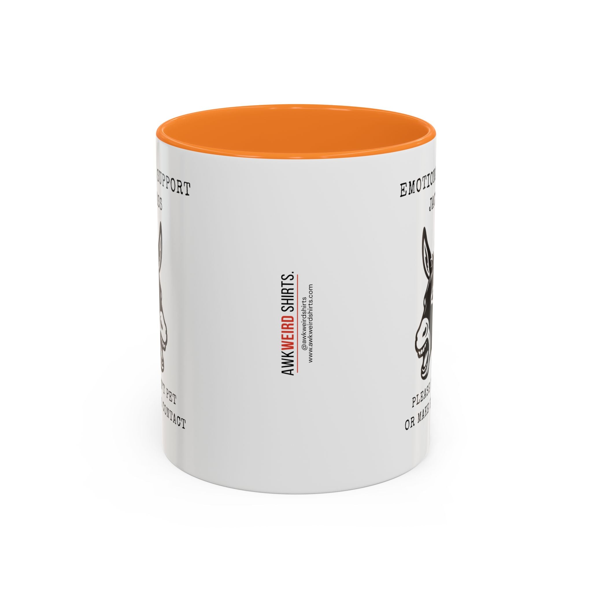 Emotional Support Jackass Mug