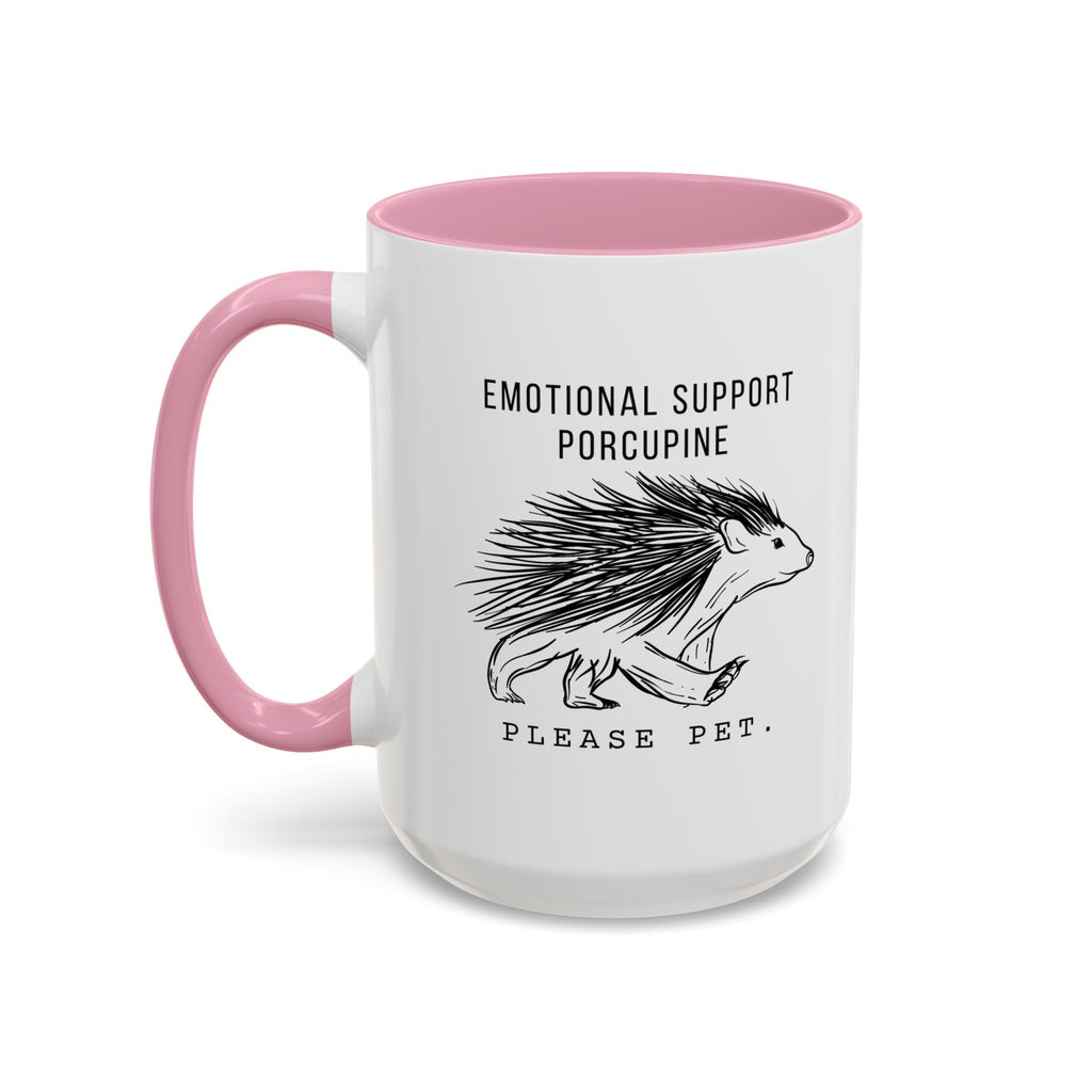 ESA Porcupine Mug — Emotional Support Animal Series