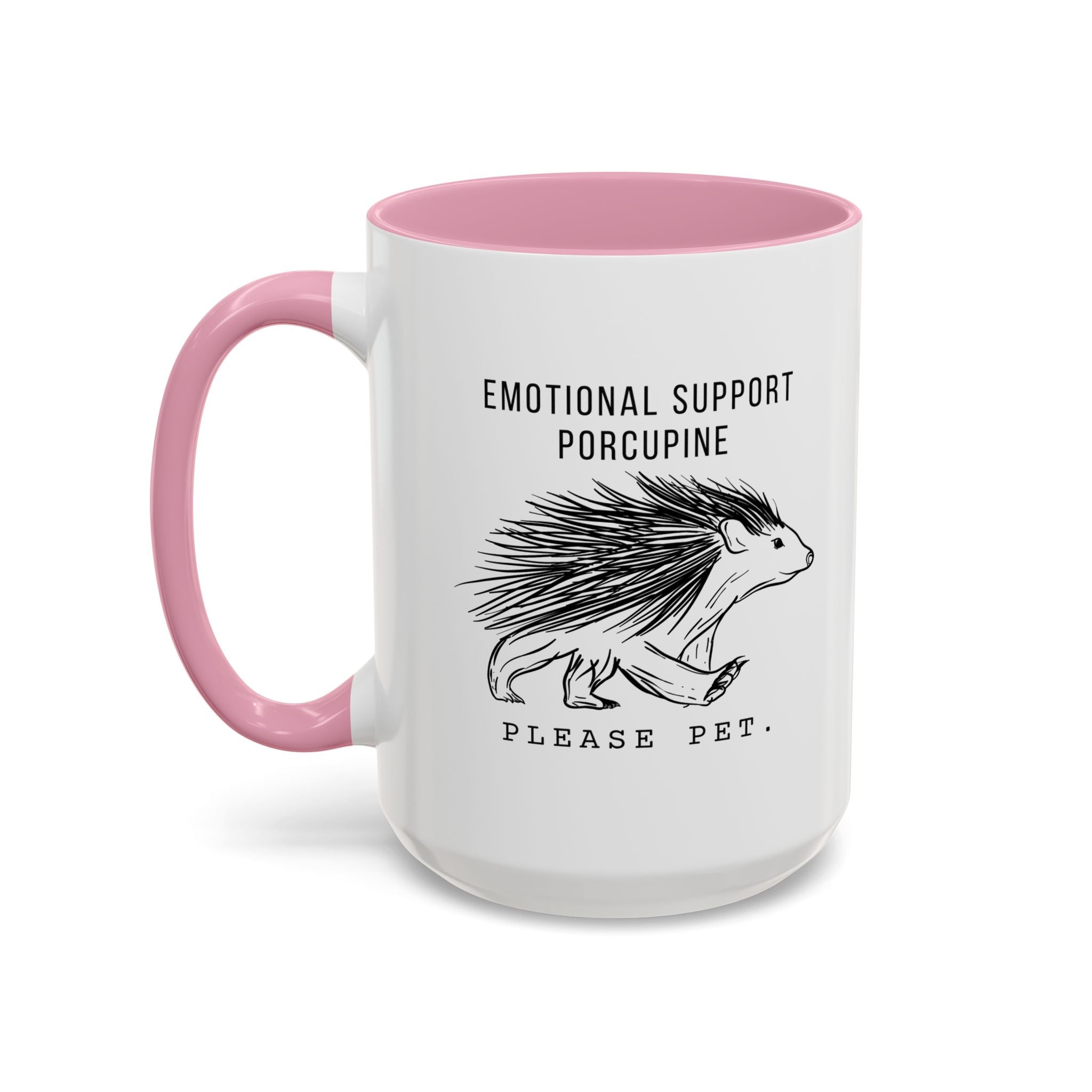 ESA Porcupine Mug — Emotional Support Animal Series